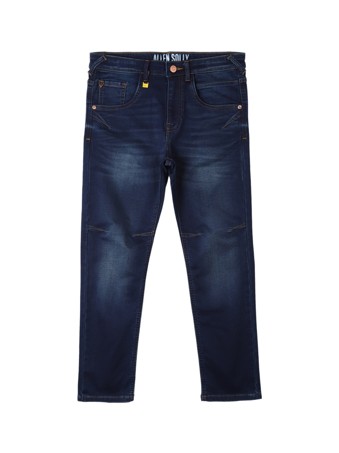 

Allen Solly Junior Boys Slim Fit Light Fade Jeans, Navy blue