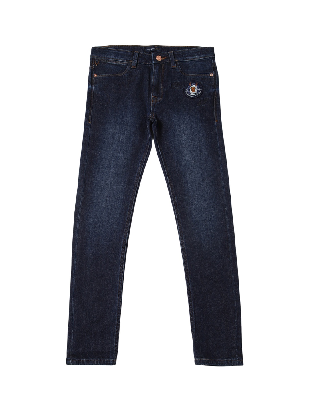 

Allen Solly Junior Boys Skinny Fit Light Fade Jeans, Navy blue