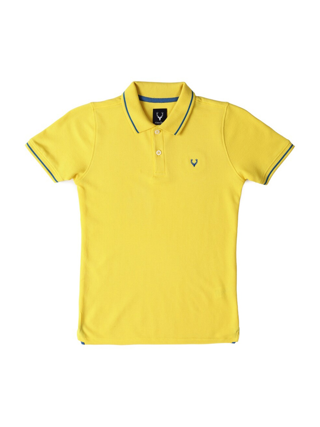 

Allen Solly Junior Boys Polo Collar Applique T-shirt, Yellow
