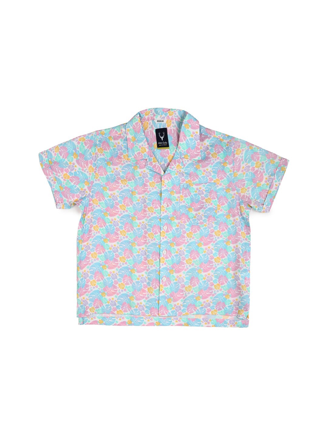 

Allen Solly Junior Boys Floral Opaque Printed Casual Shirt, Multi