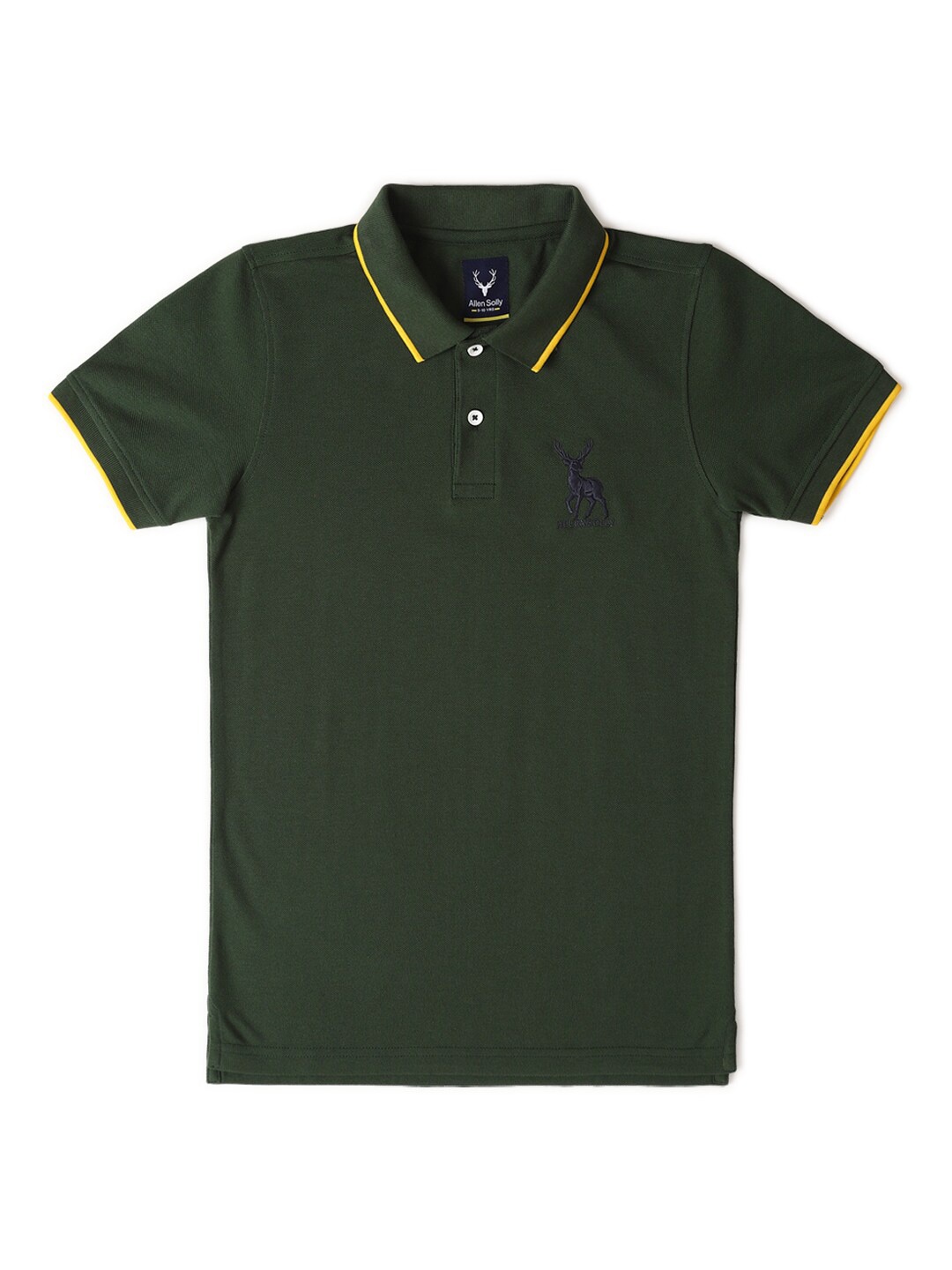 

Allen Solly Junior Boys Polo Collar T-shirt, Green