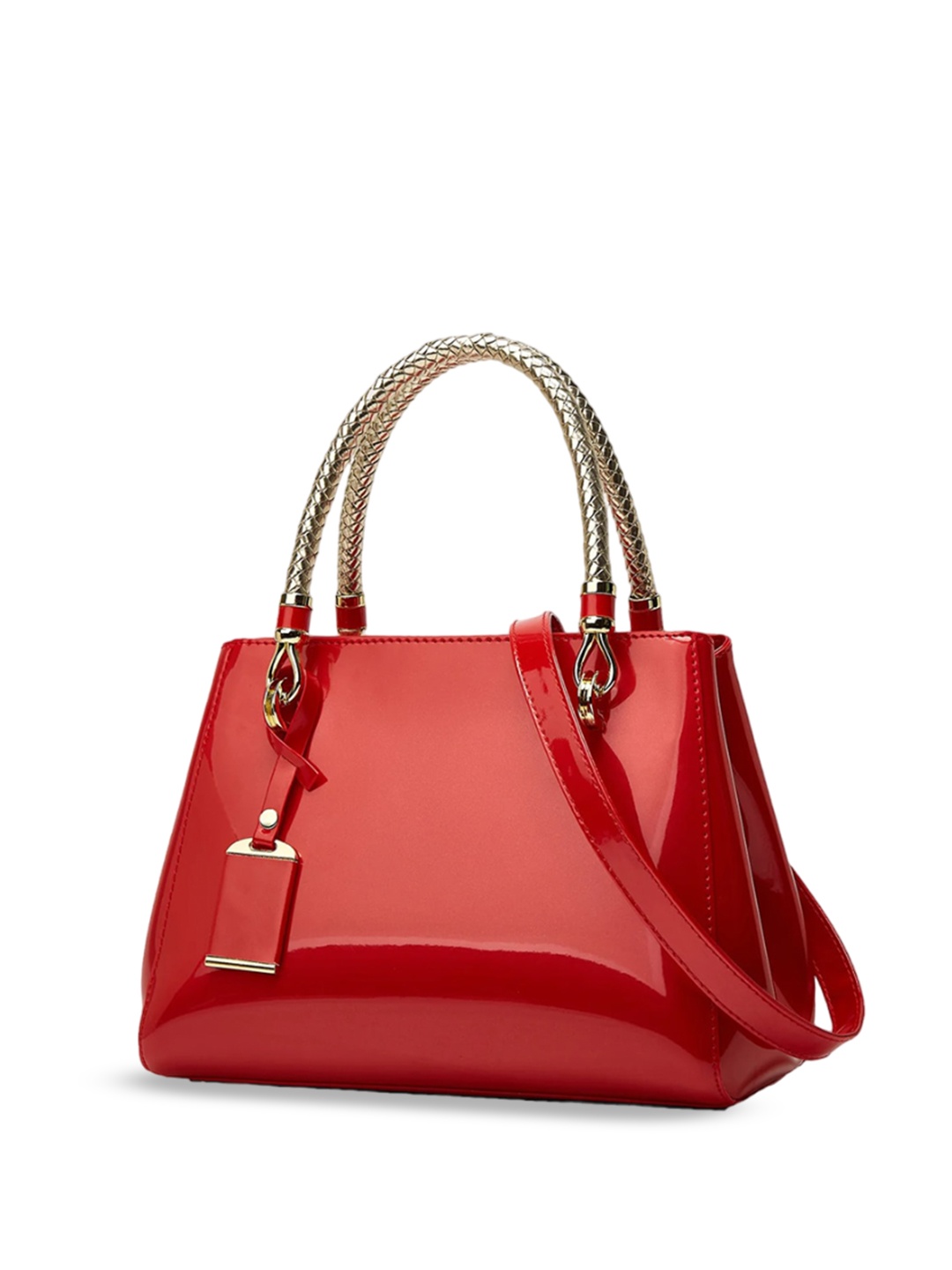 

SYGA Structured Handheld Bag, Red