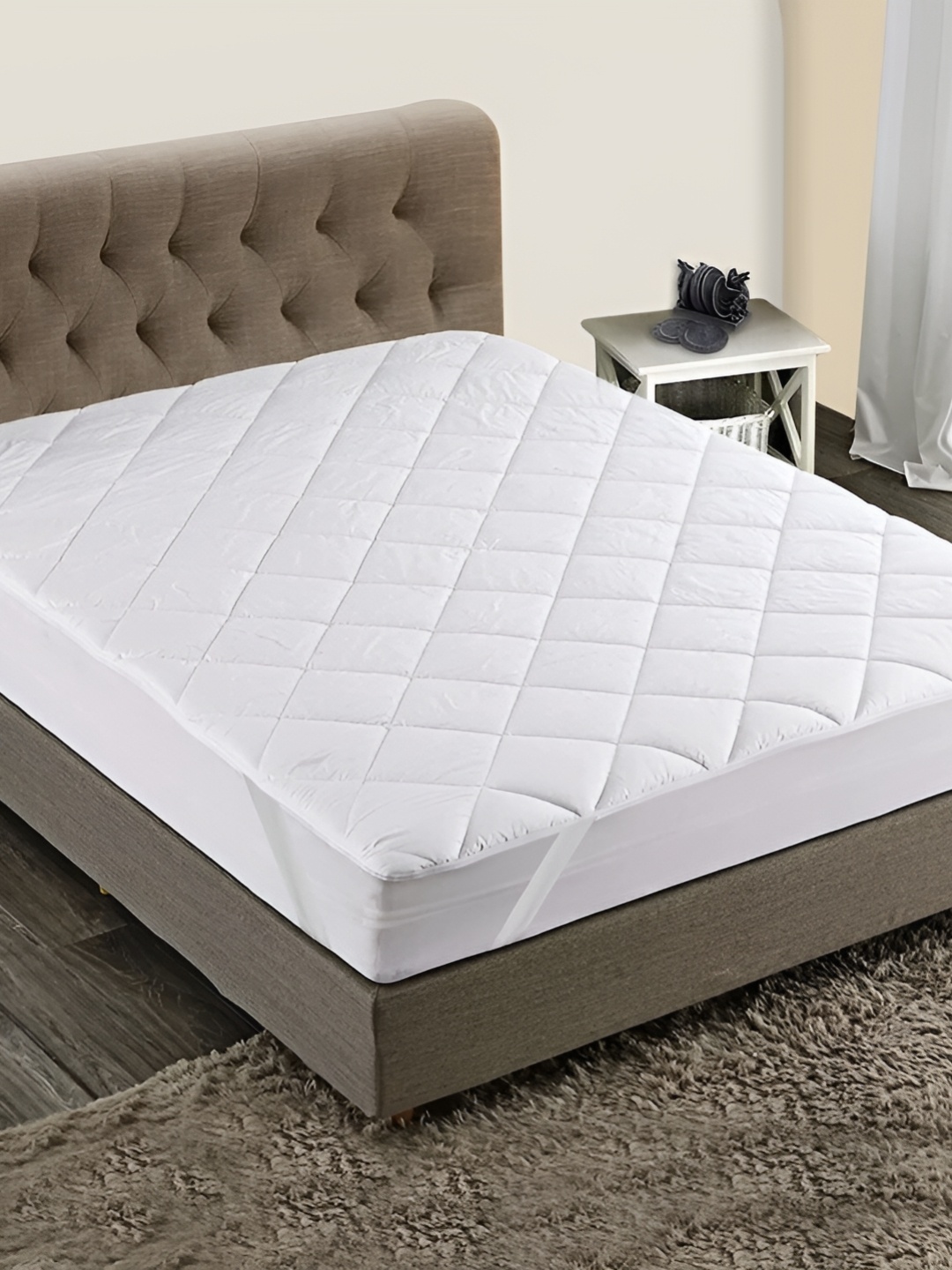 

RF RELAXFEEL White Cotton Water Resistant Mattress Protector
