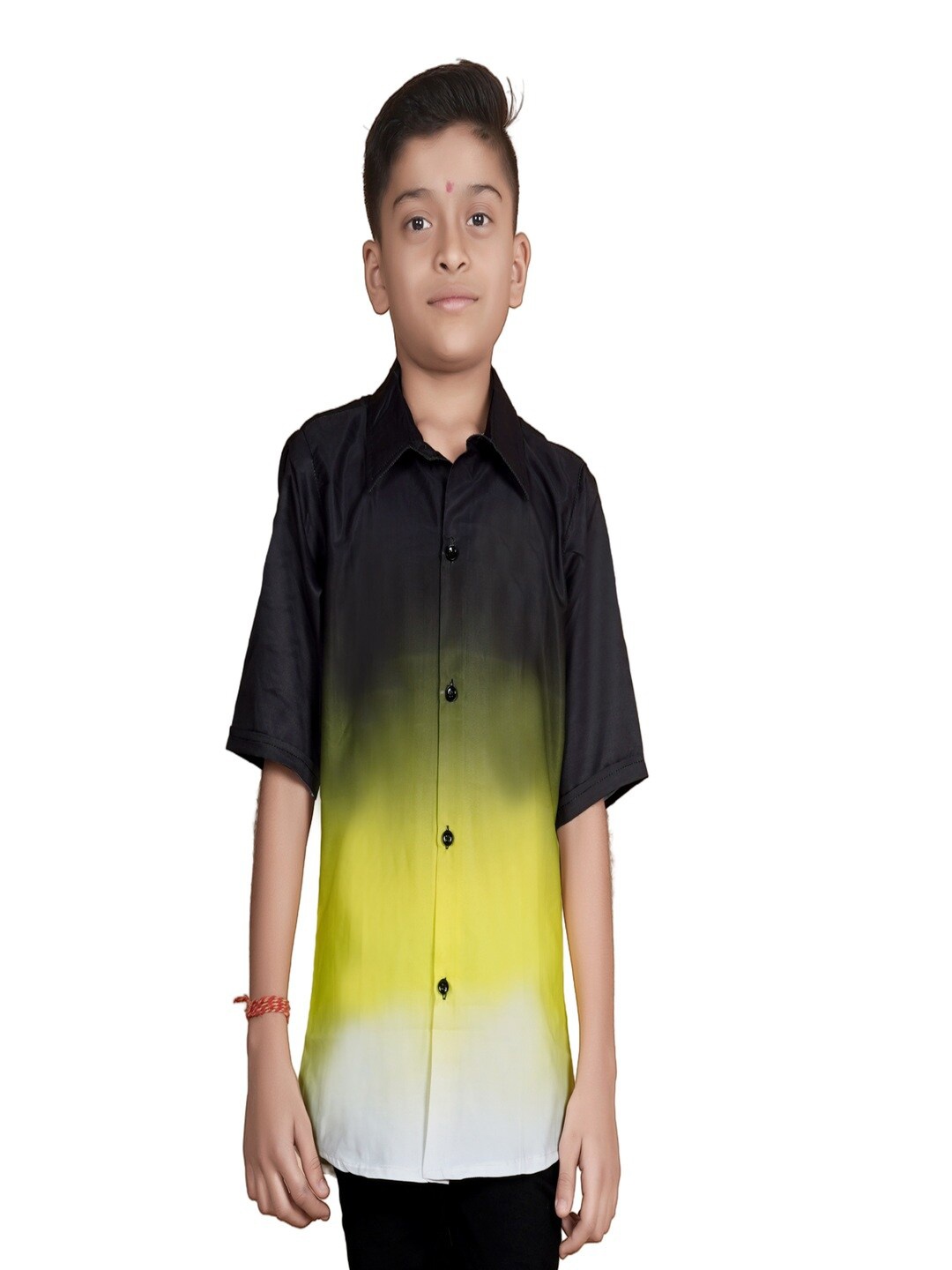 

Bought First Boys Premium Opaque Party Shirt, Yellow