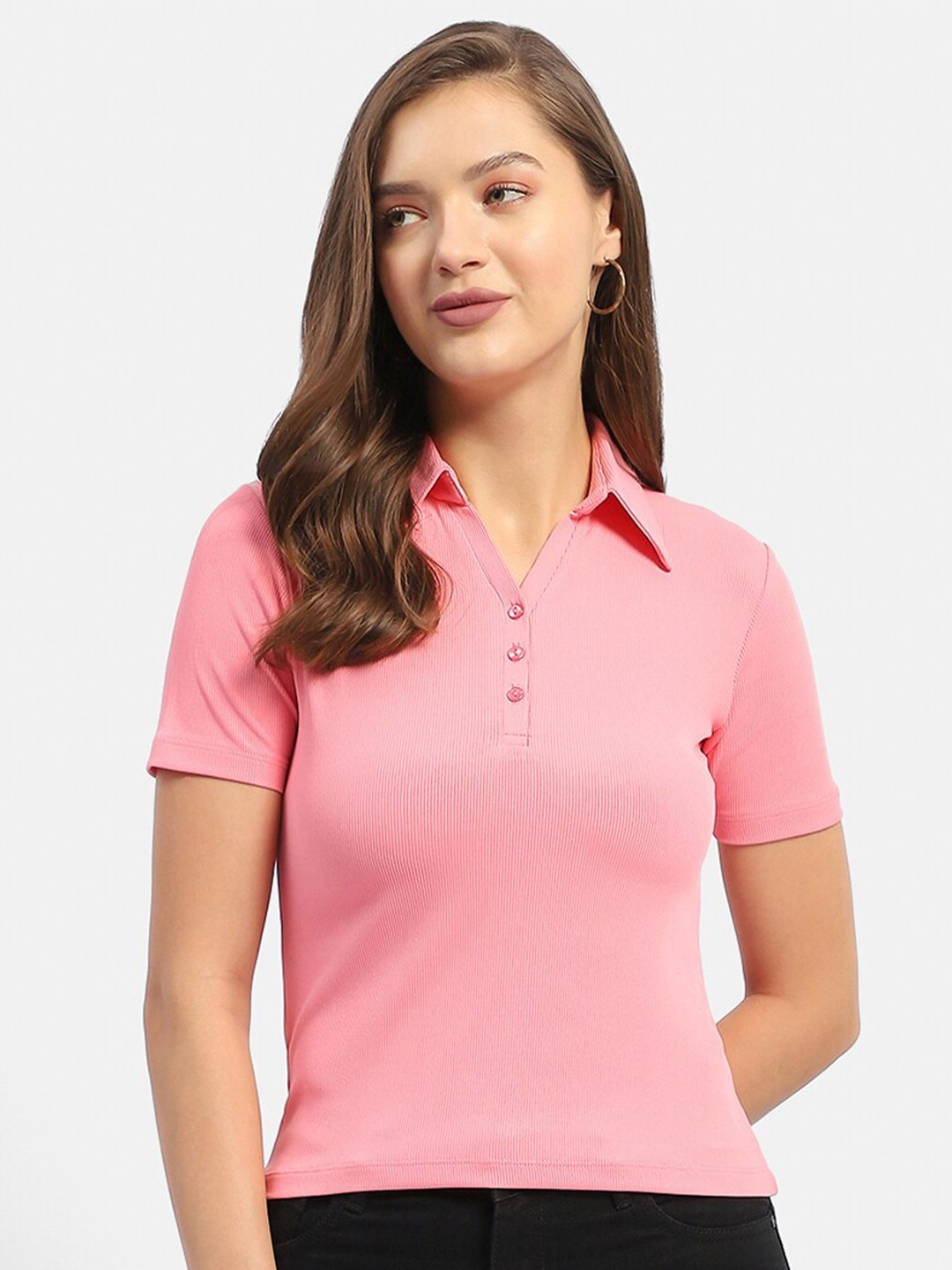 

Madame Shirt Style Top, Pink