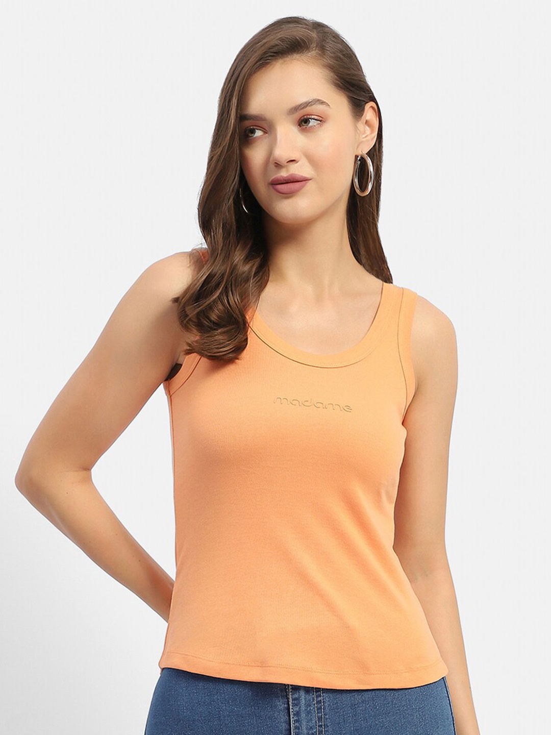 

Madame Cotton Tank Top, Orange