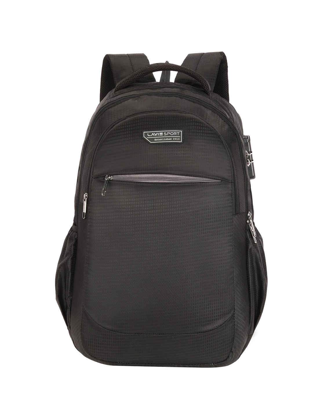 

LAVIE SPORT Unisex Backpack With Anti-Theft, Black