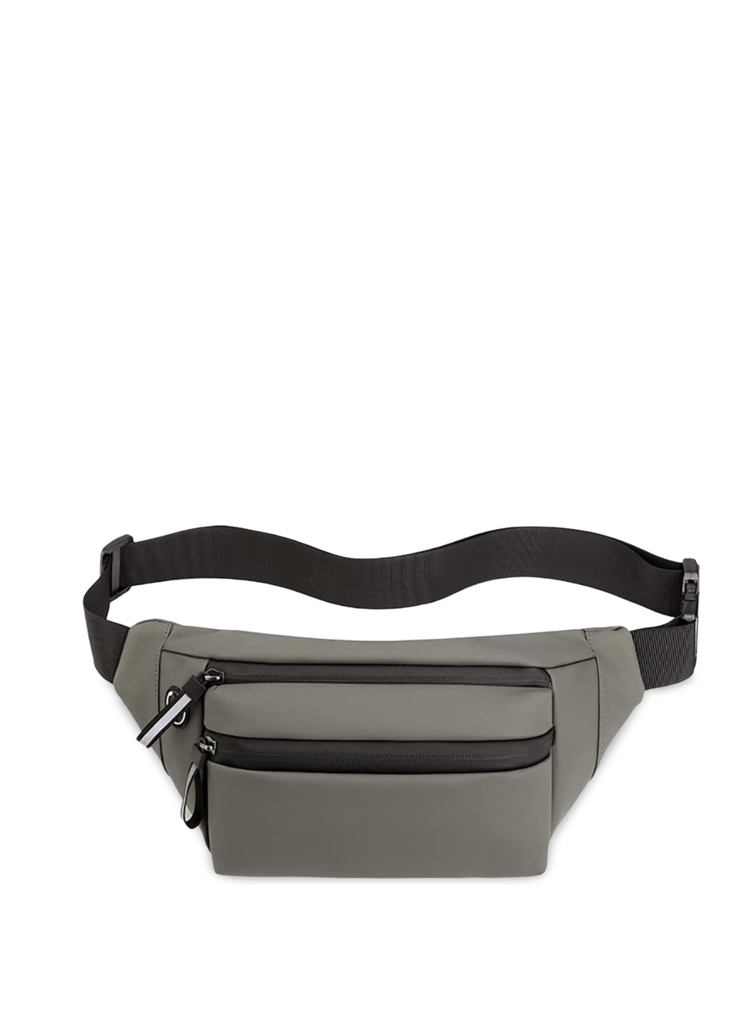 

SYGA Water-Resistant Leather Waist Pouch, Grey