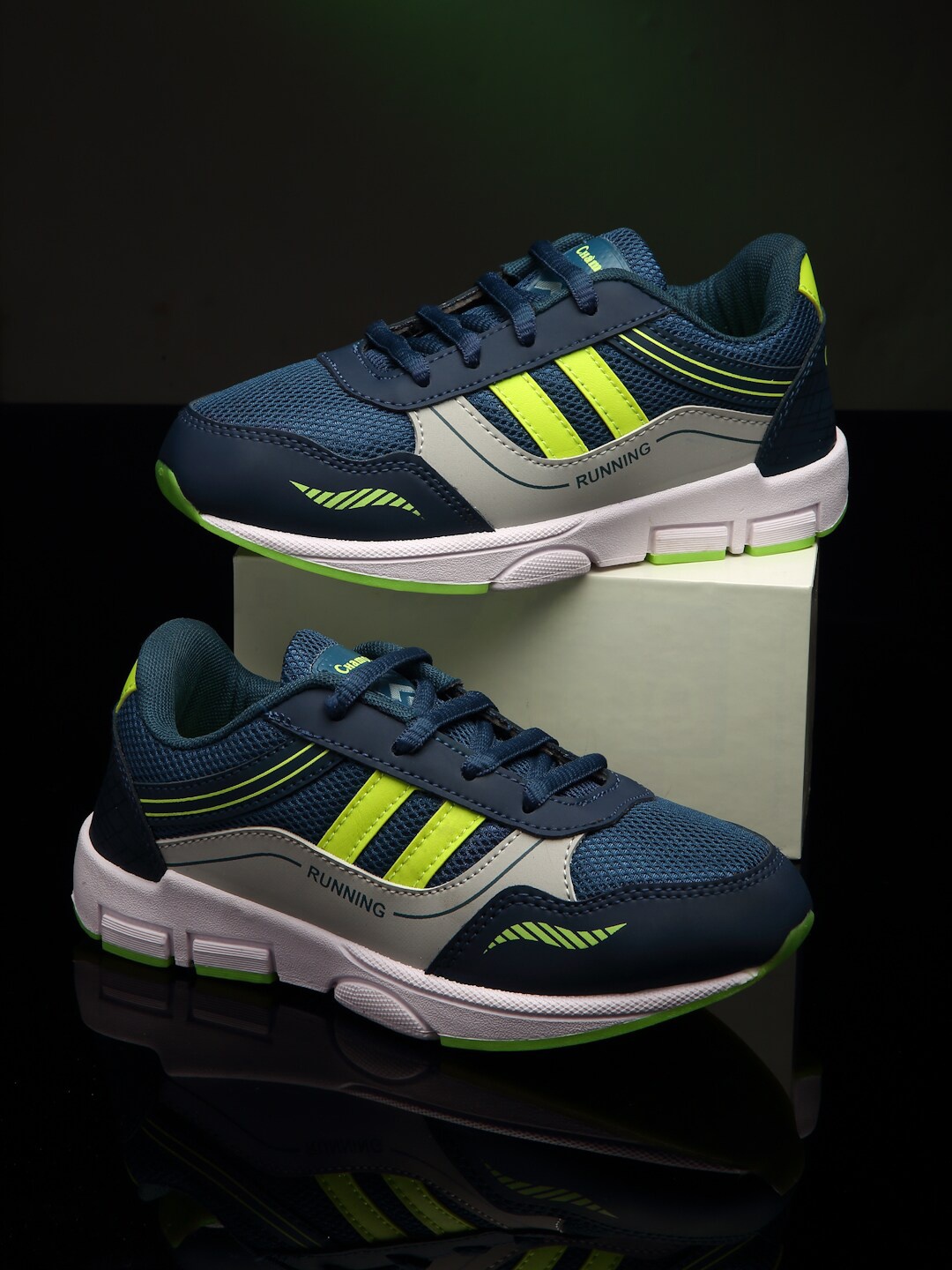 

Champs Boys Mesh Running Shoes, Teal