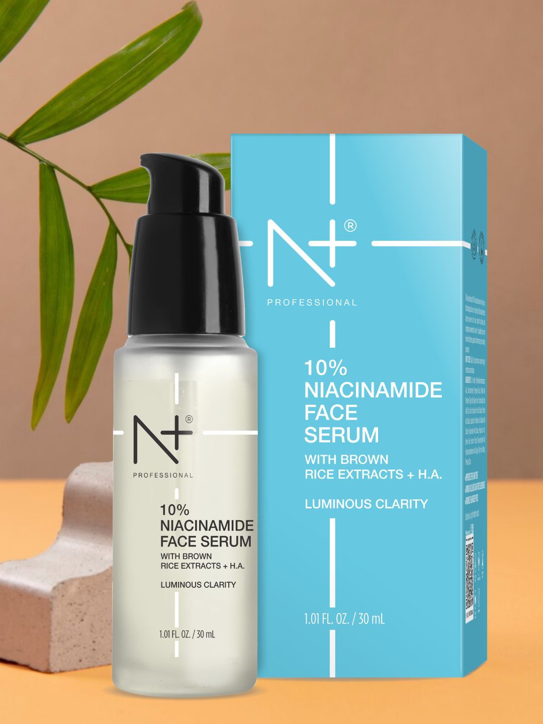 

N Plus Professional Niacinamide Face Serum-15ml, Blue