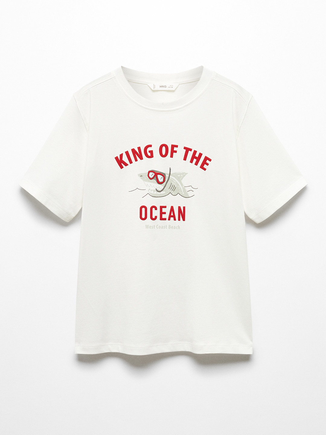 

Mango Kids Boys Printed T-shirt, White