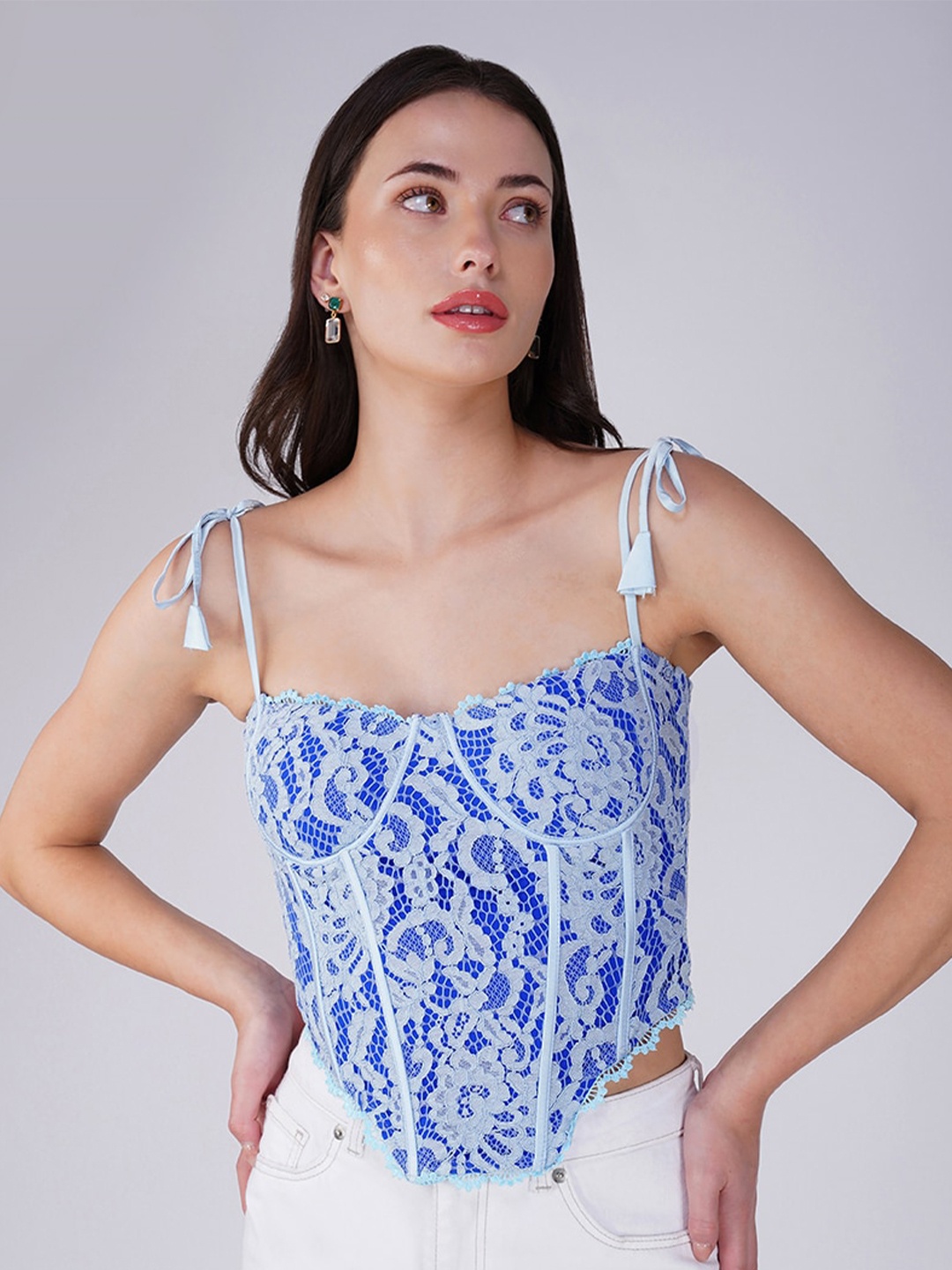

Westo Floral Print Top, Blue