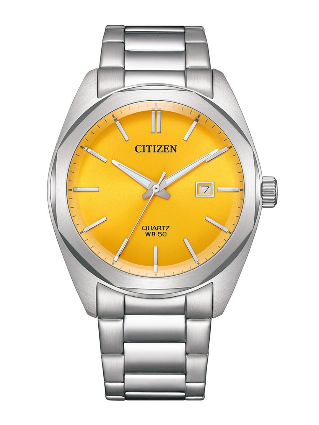 

Citizen Male Men Dial & Stainless Steel Bracelet Style Straps Analogue Watch BI5110-54Z, Silver