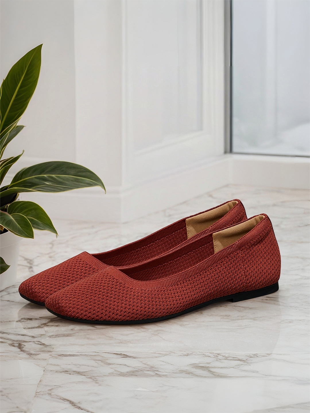 

NEEMANS Women Woven Design Loafers, Rose