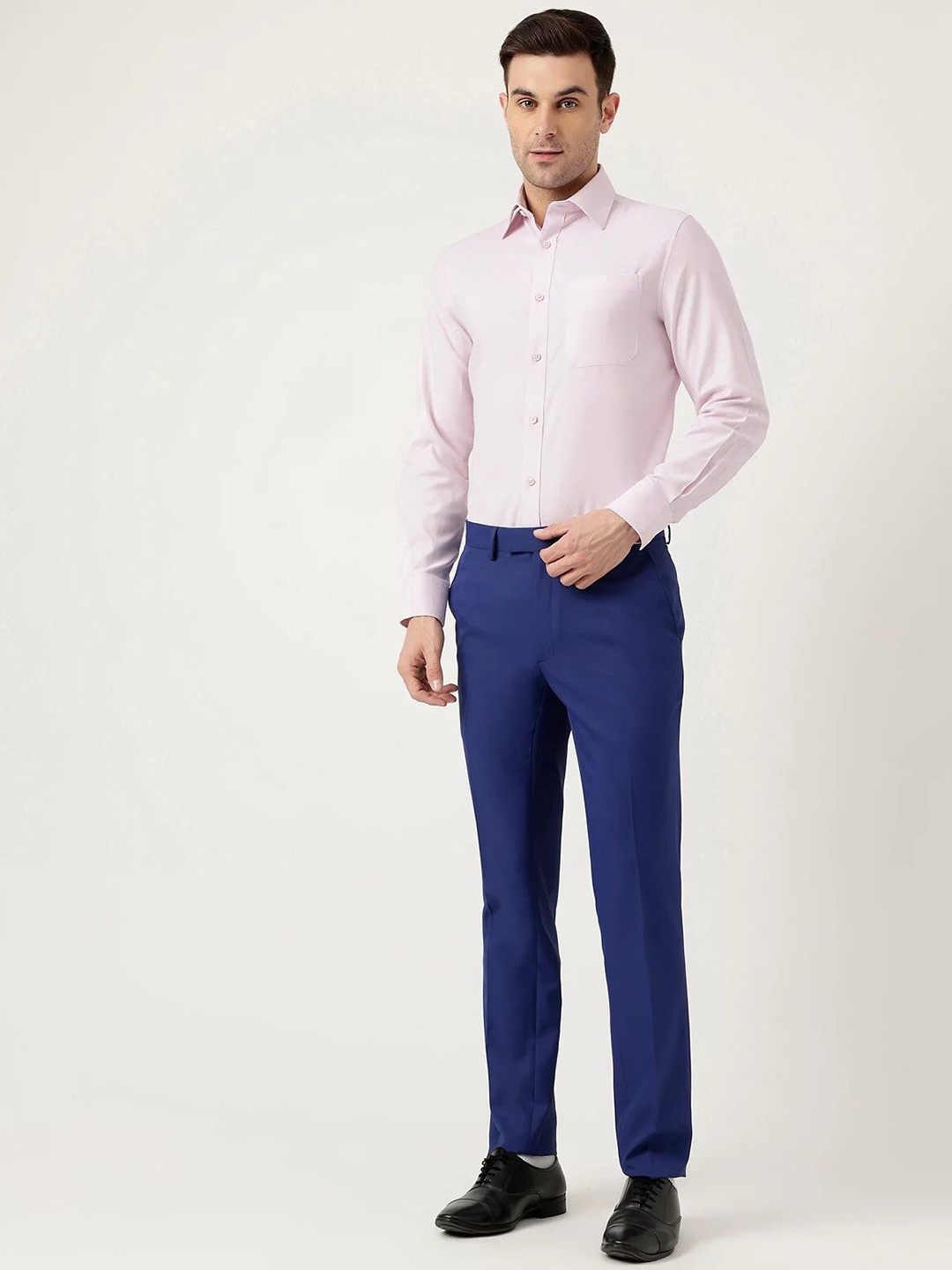 

Marks & Spencer Men Slim Fit Opaque Casual Shirt, Pink