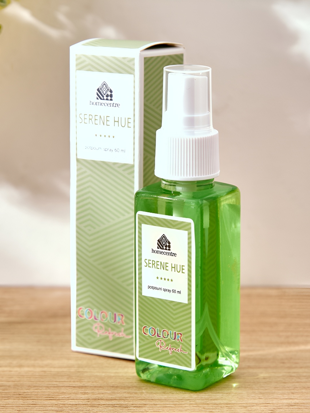 

Home Centre Colour Refresh Serene Hue Sea Breeze Scented Potpourri Spray - 60ml, Green