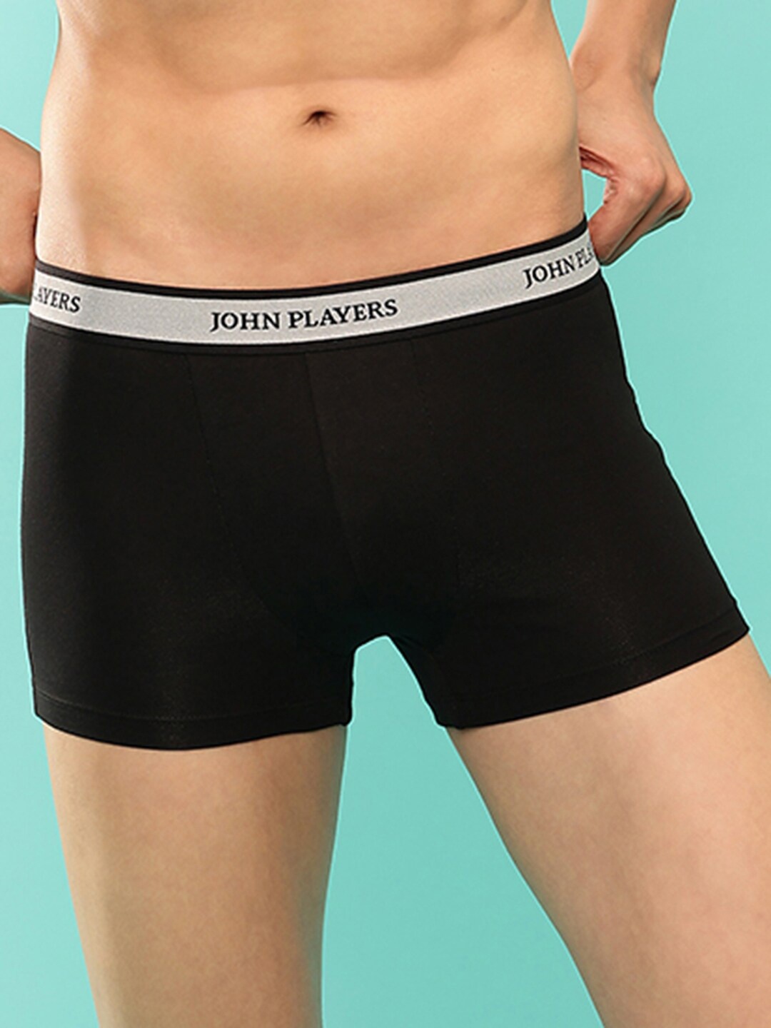 

John Players Contoured Crotch Trunk JTK040M13S, Black