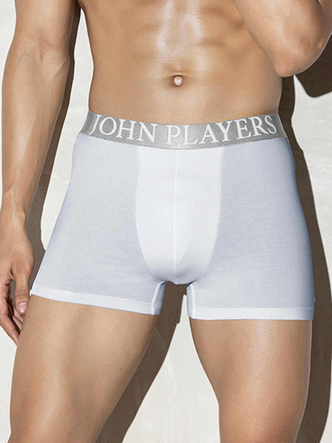 

John Players Contoured Crotch Trunk JTK046M18S, White