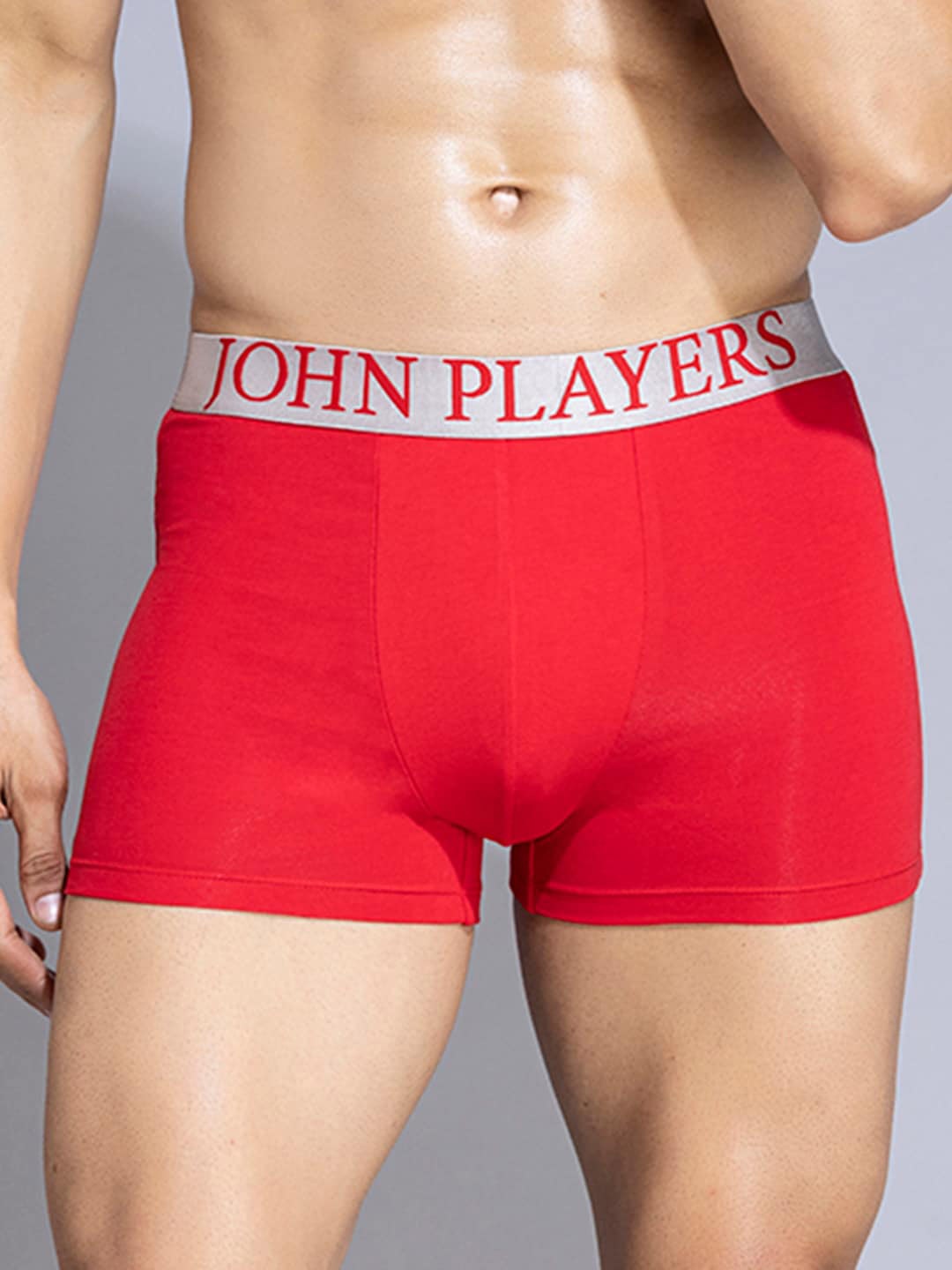 

John Players Mid Rise Trunk JTK046M04S, Red