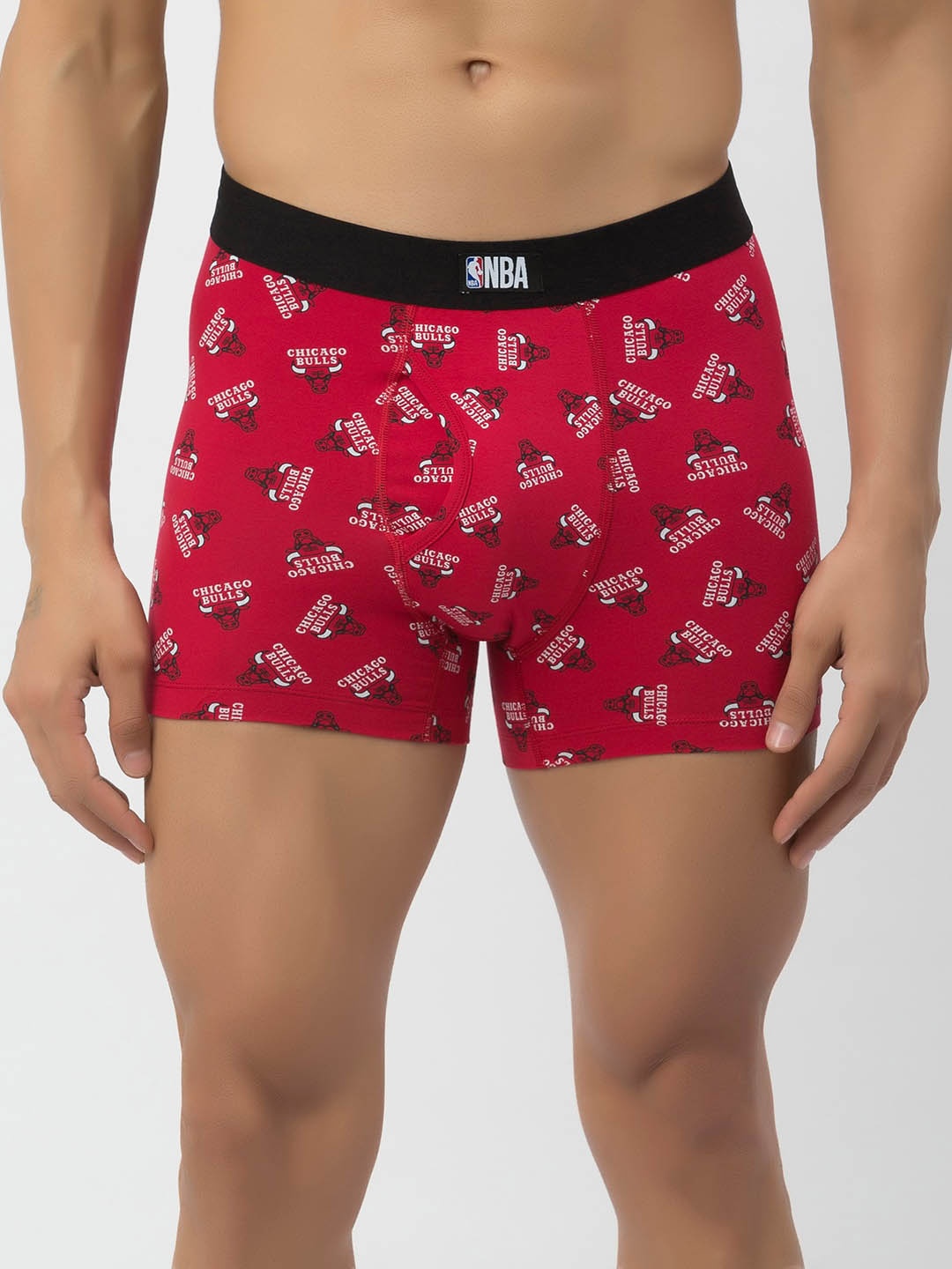 

John Players Printed Trunk JTK020M04S, Red