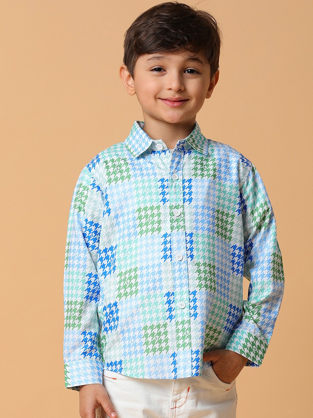 

TALES & STORIES Boys Printed Casual Shirt, Multi