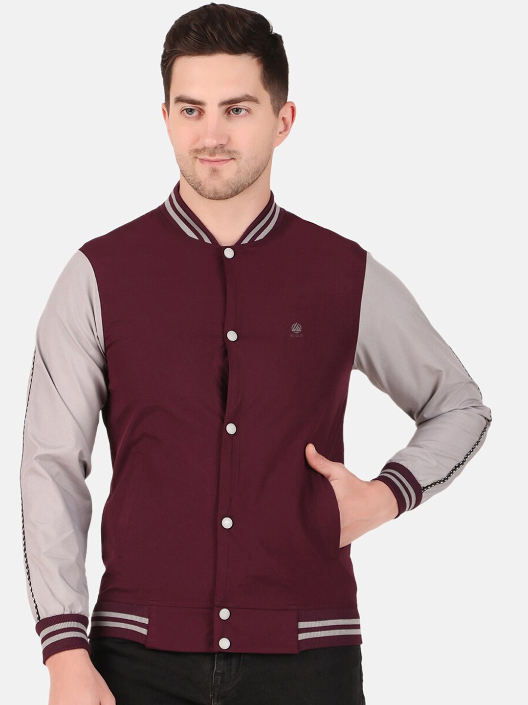 

WELL QUALITY Lightweight Dry Fit Windcheater Jacket, Maroon