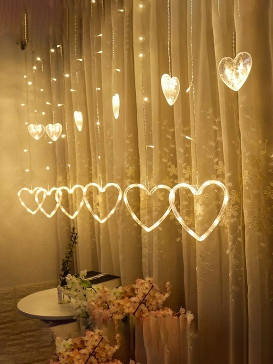 

Kuber Industries White LED String Light