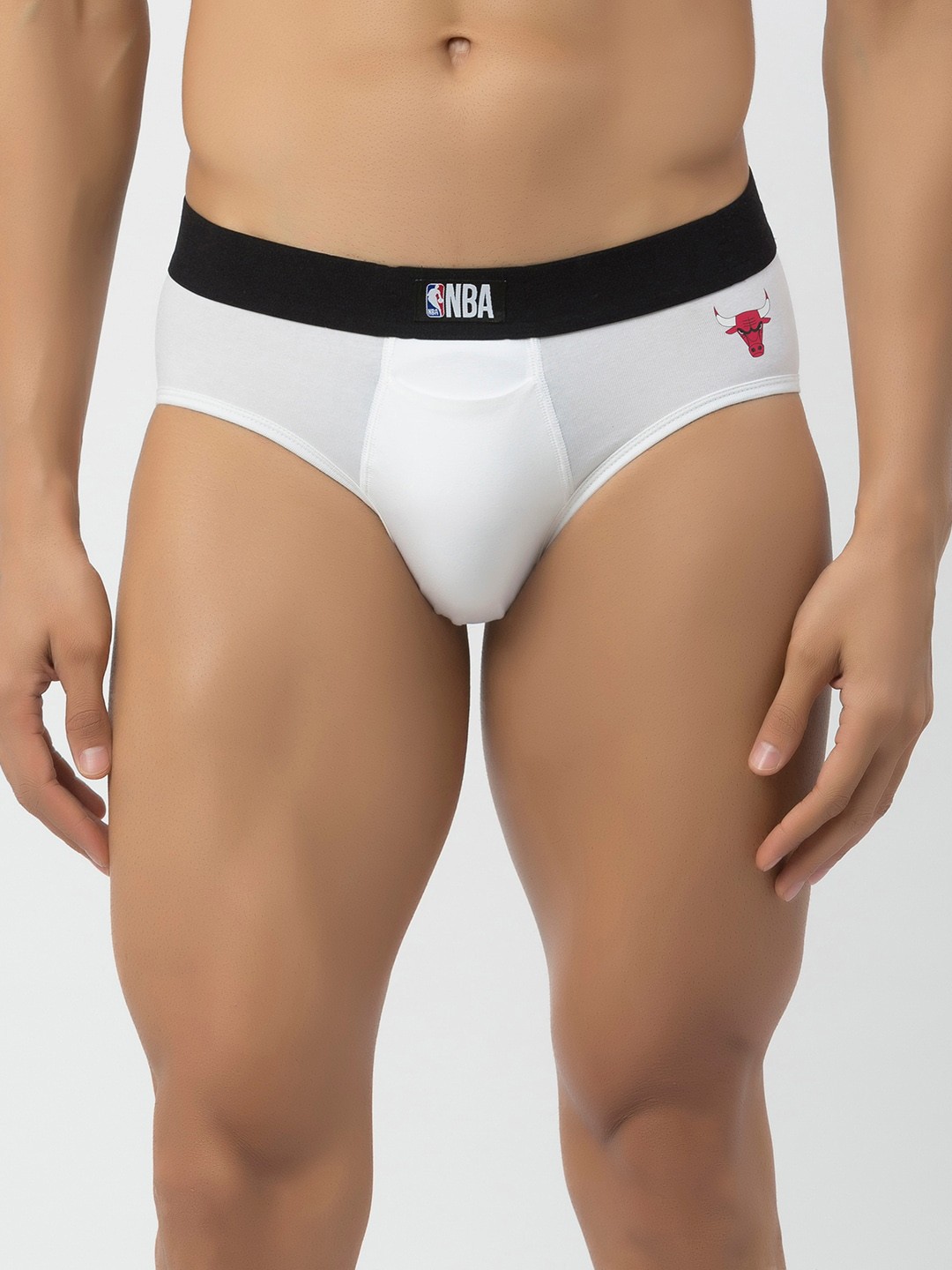 

John Players Cotton Basic Briefs JBF013M18S, White