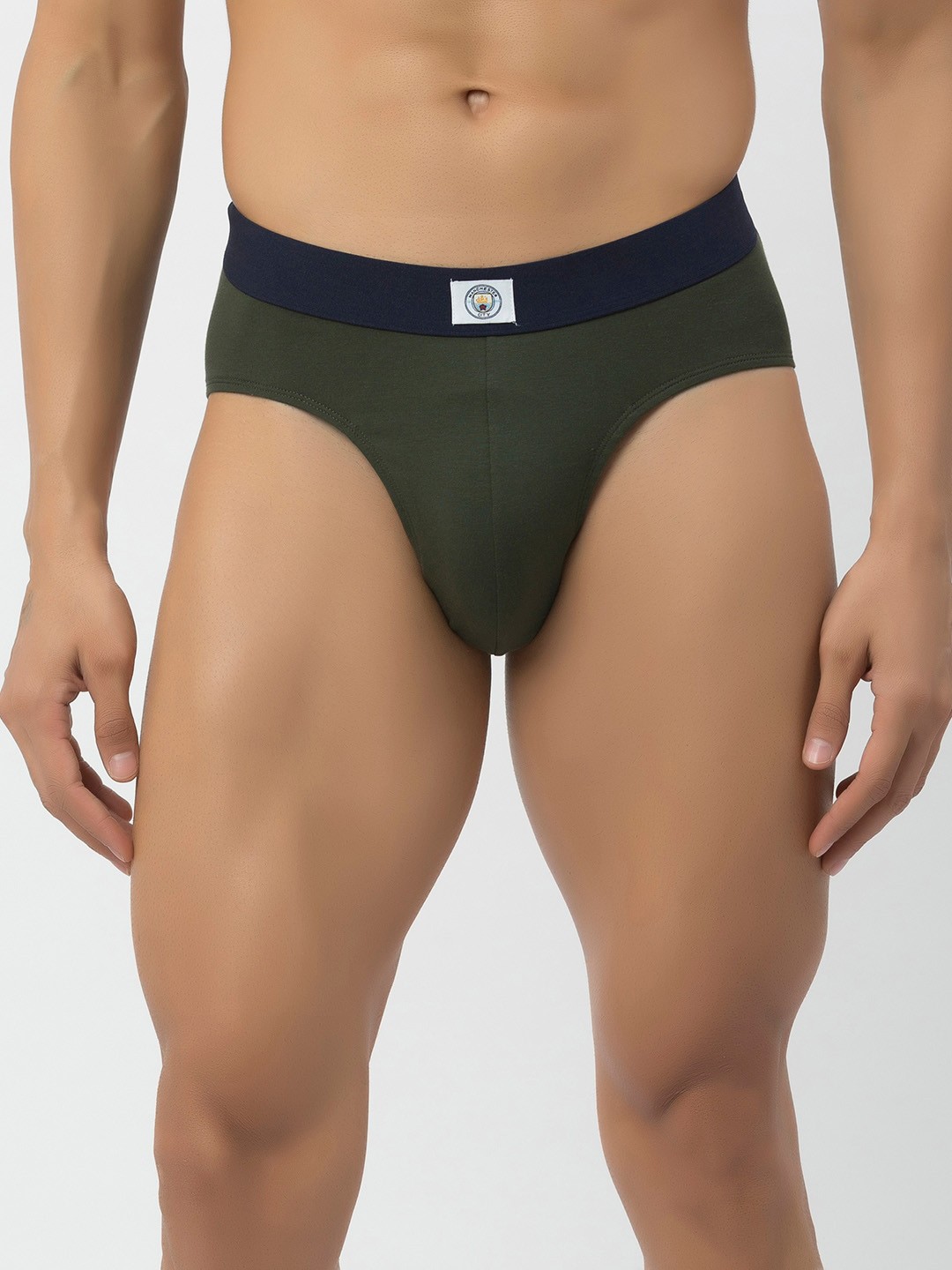

John Players Cotton Basic Brief JBF031M17S, Green