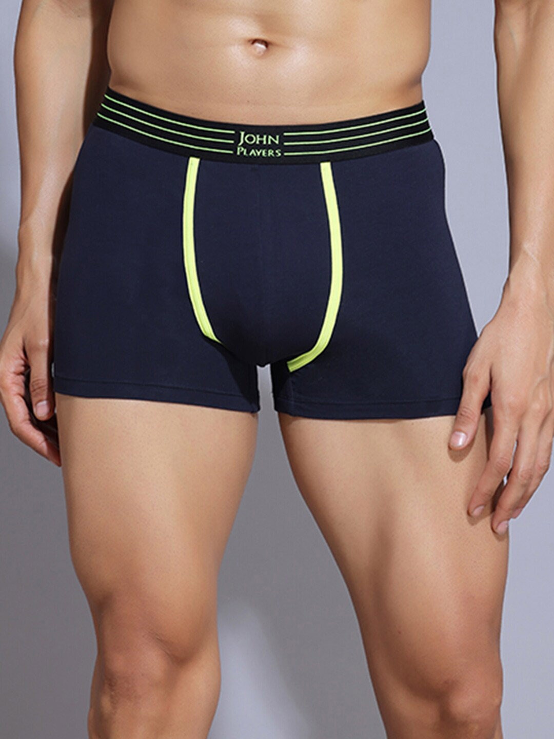 

John Players Men Cotton Briefs, Blue