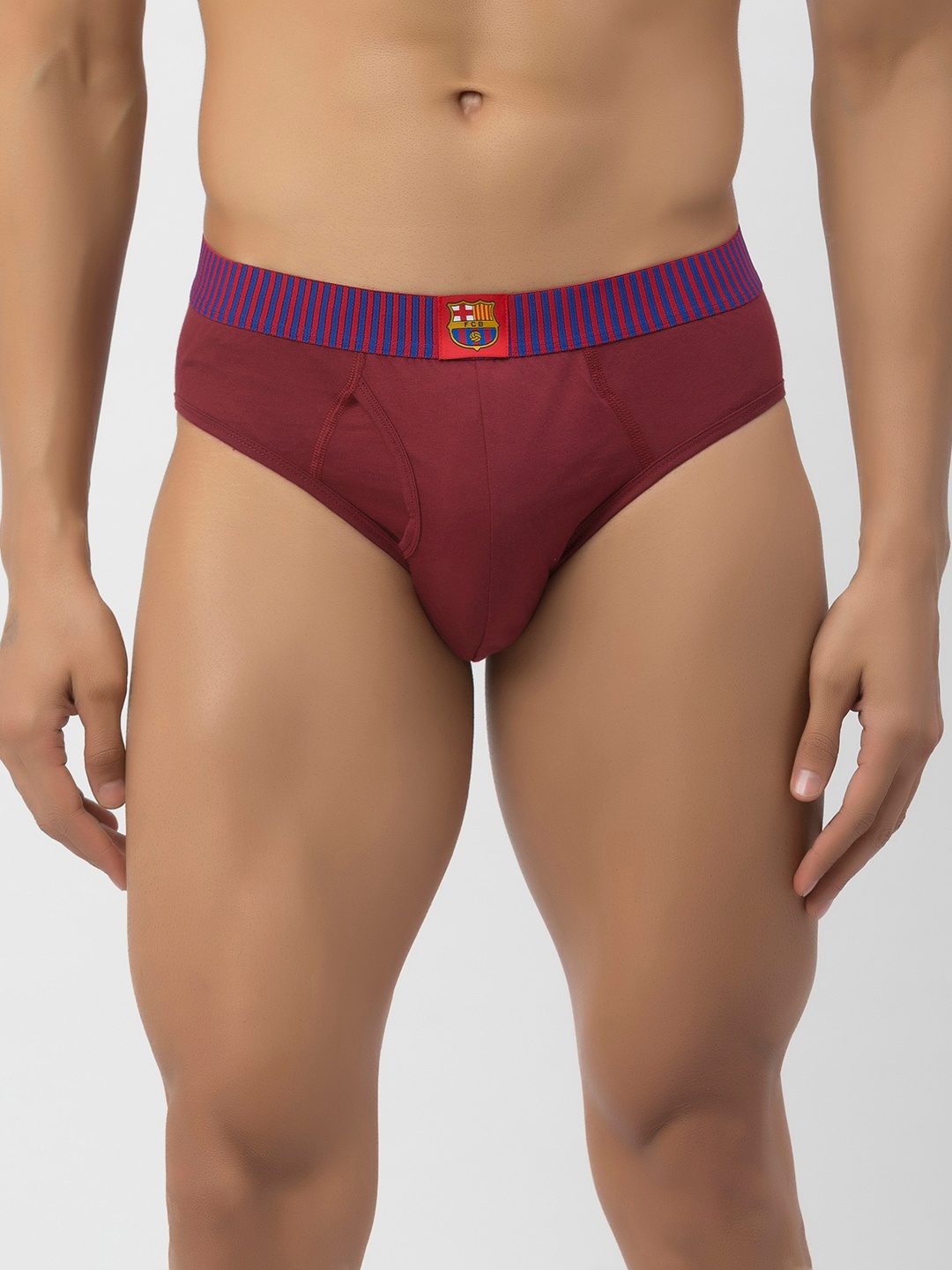 

John Players Men Mid Rise Basic Brief JBF029M15S, Purple