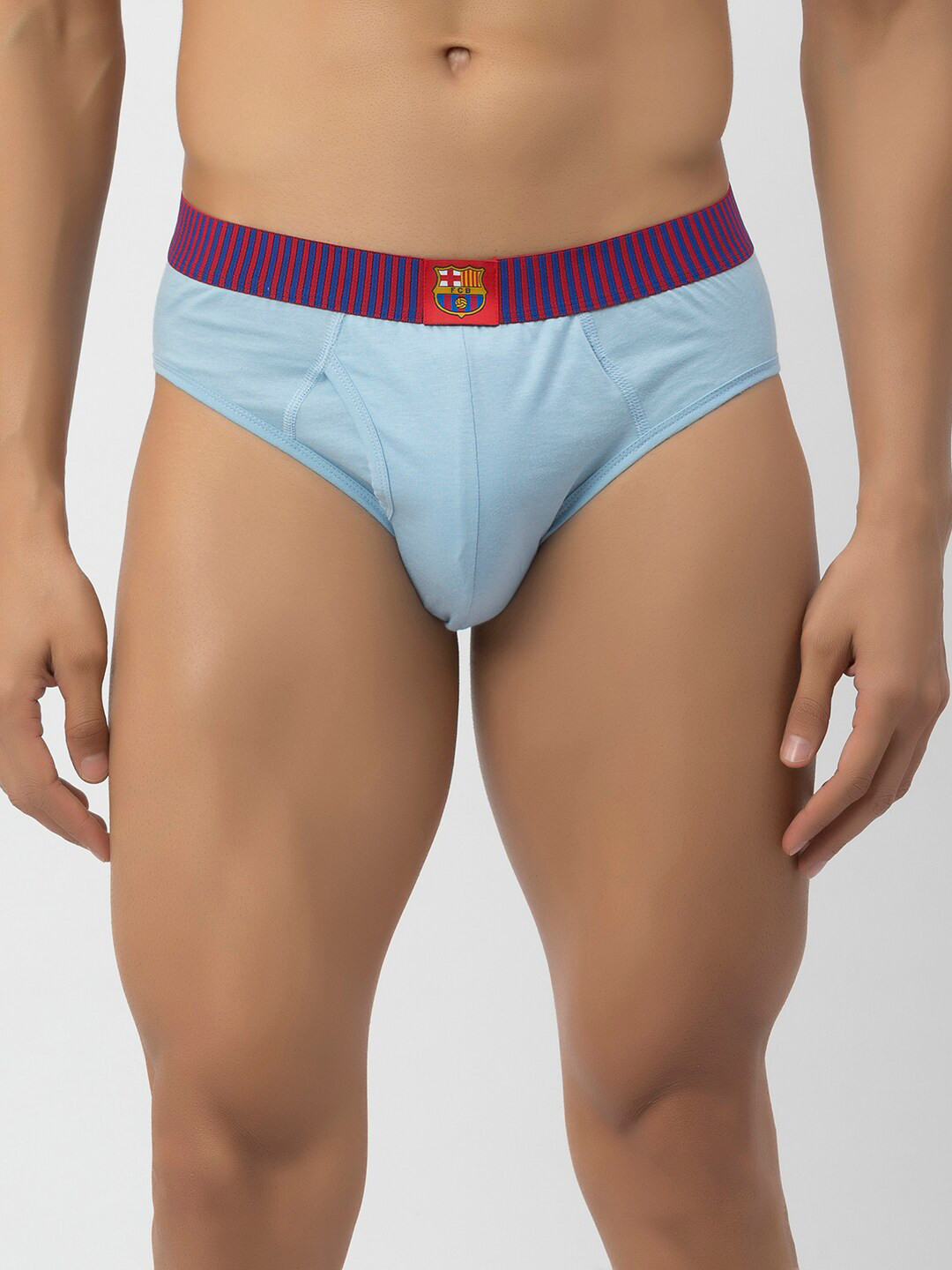 

John Players Contoured Cotton Pouch Basic Briefs JBF029M03S, Blue