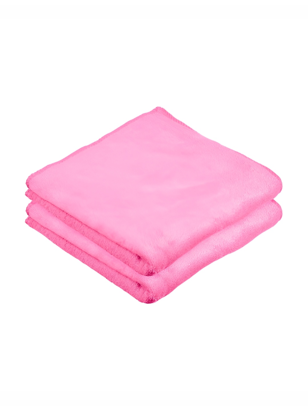 

Kuber Industries 2 Pieces Pink Microfiber 400 GSM Reversible Kitchen Towels