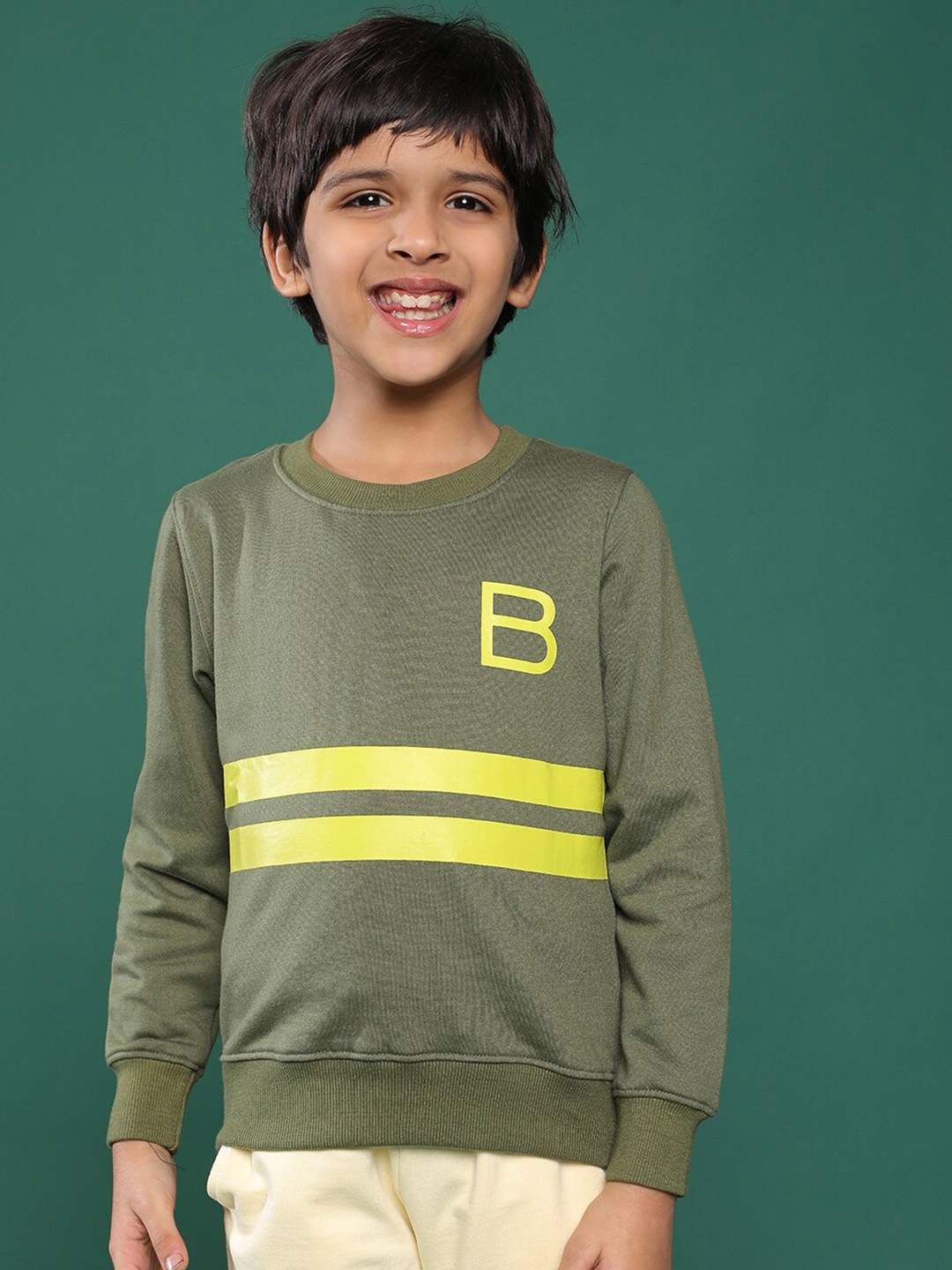 

TALES & STORIES Boys Sweatshirt, Olive