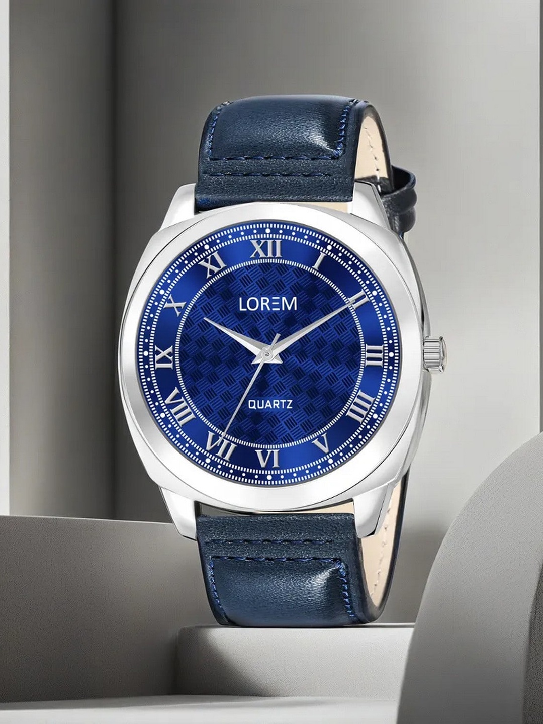 

LOREM Men Dial & Straps Analogue Watch LR92-A, Blue
