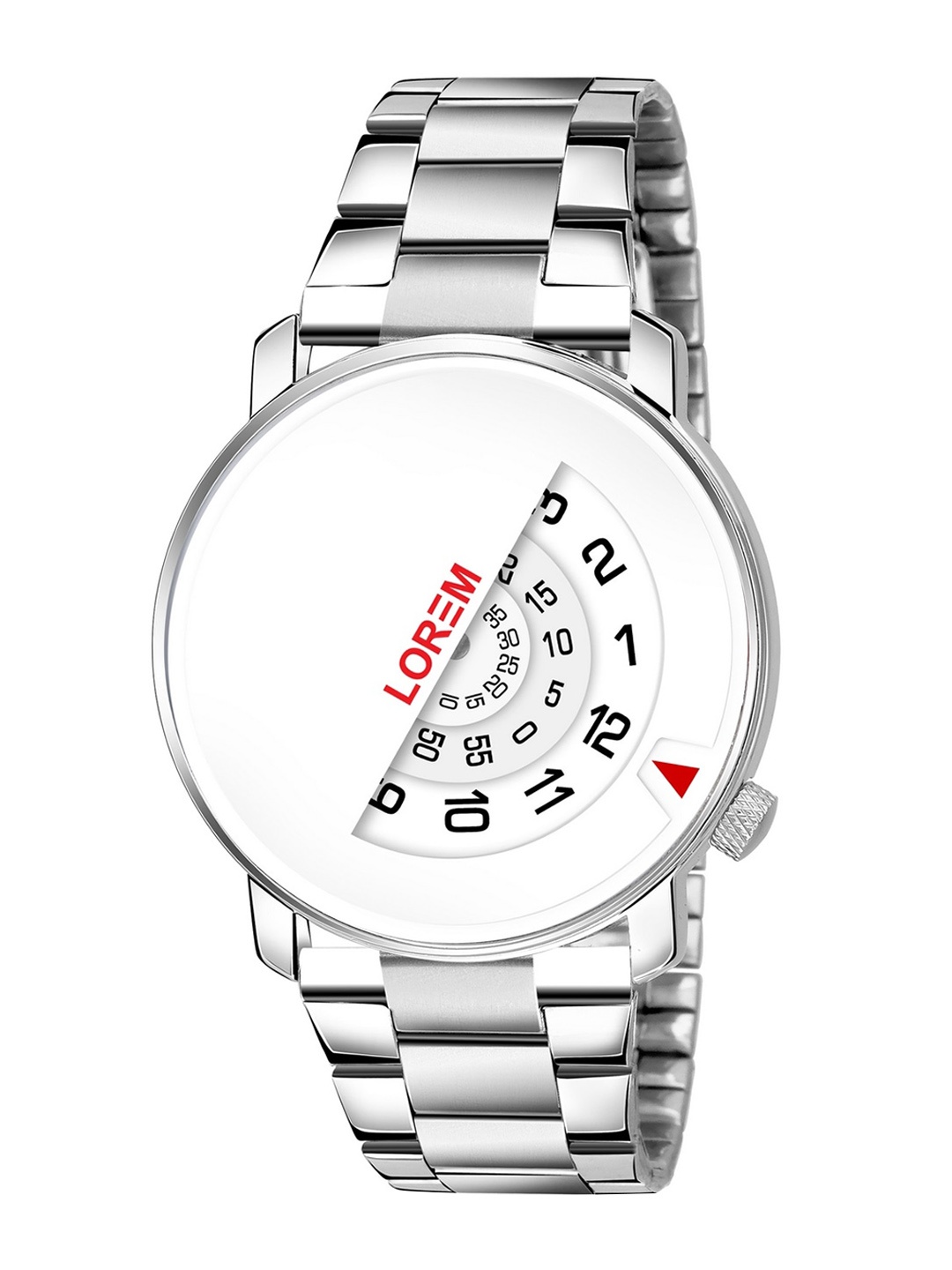 

LOREM Men Analogue Watch LR106-A, White