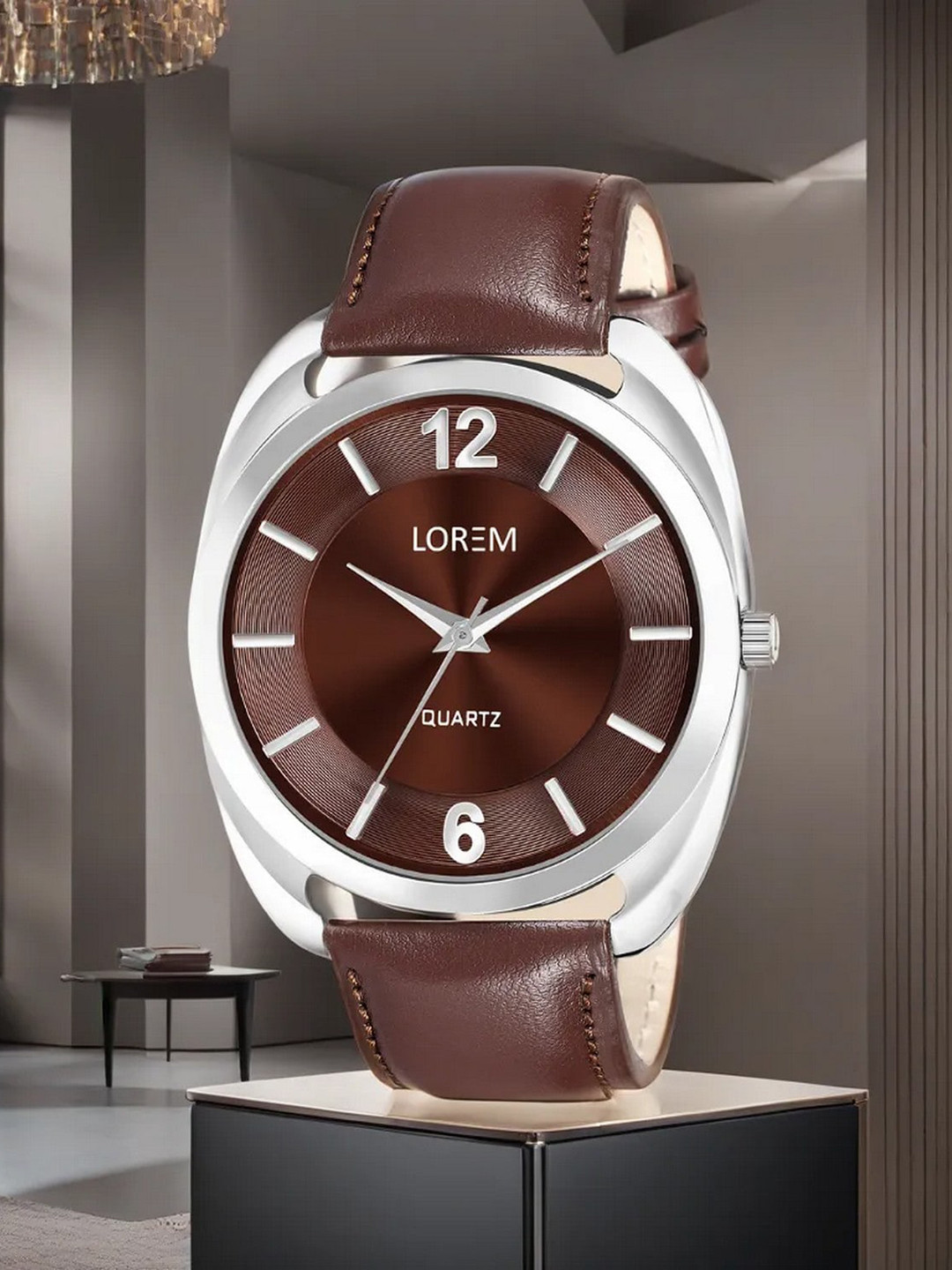 

LOREM Men Analogue Watch LR79-A, Brown