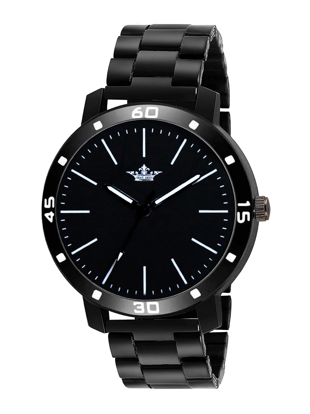 

LOREM Men Bracelet Style Straps Analogue Watch LR112-A, Black