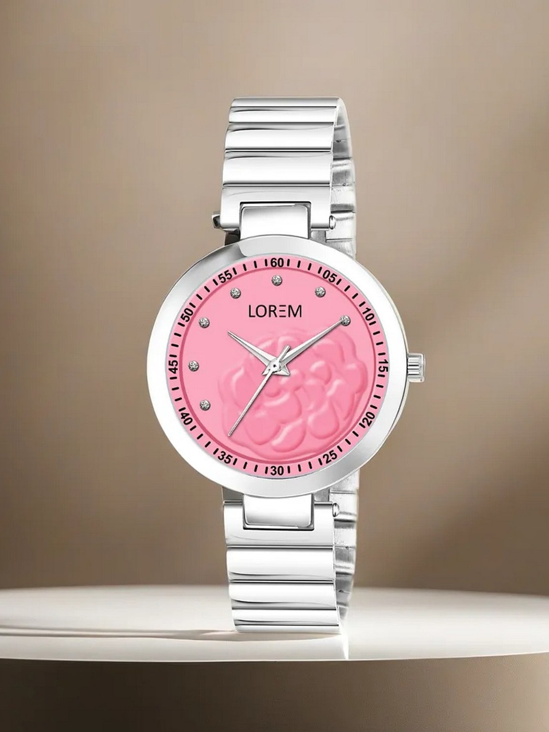 

LOREM Women Analogue Watch LR318-A, Pink