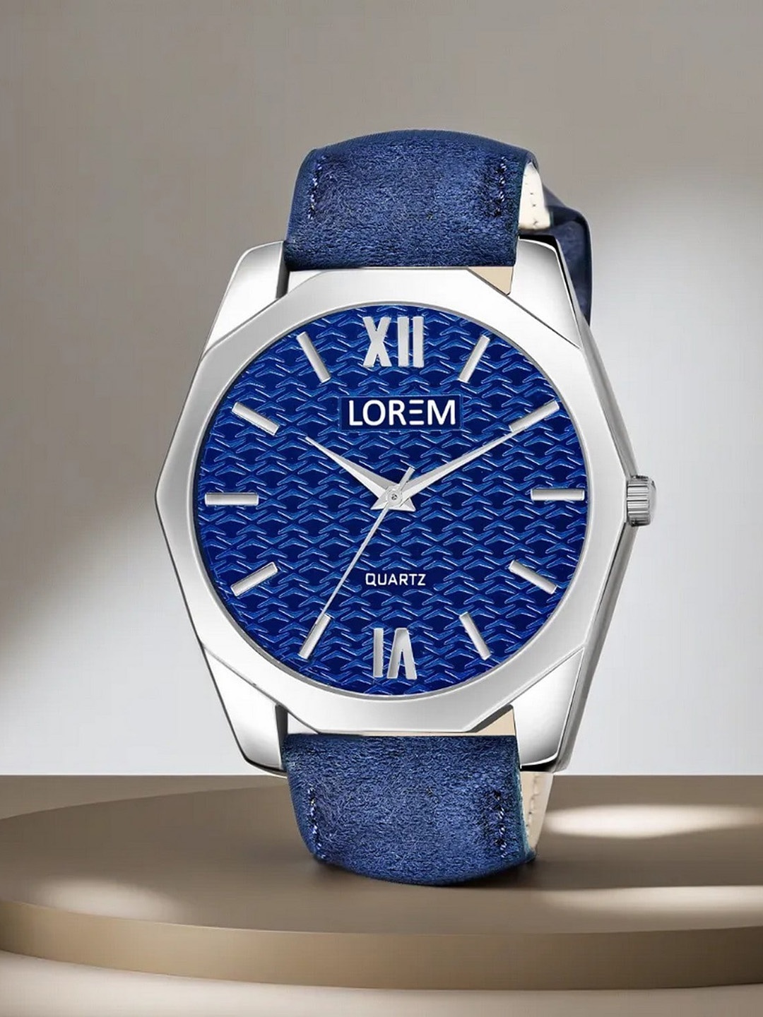 

LOREM Men Dial & Straps Analogue Watch LR86-A, Blue