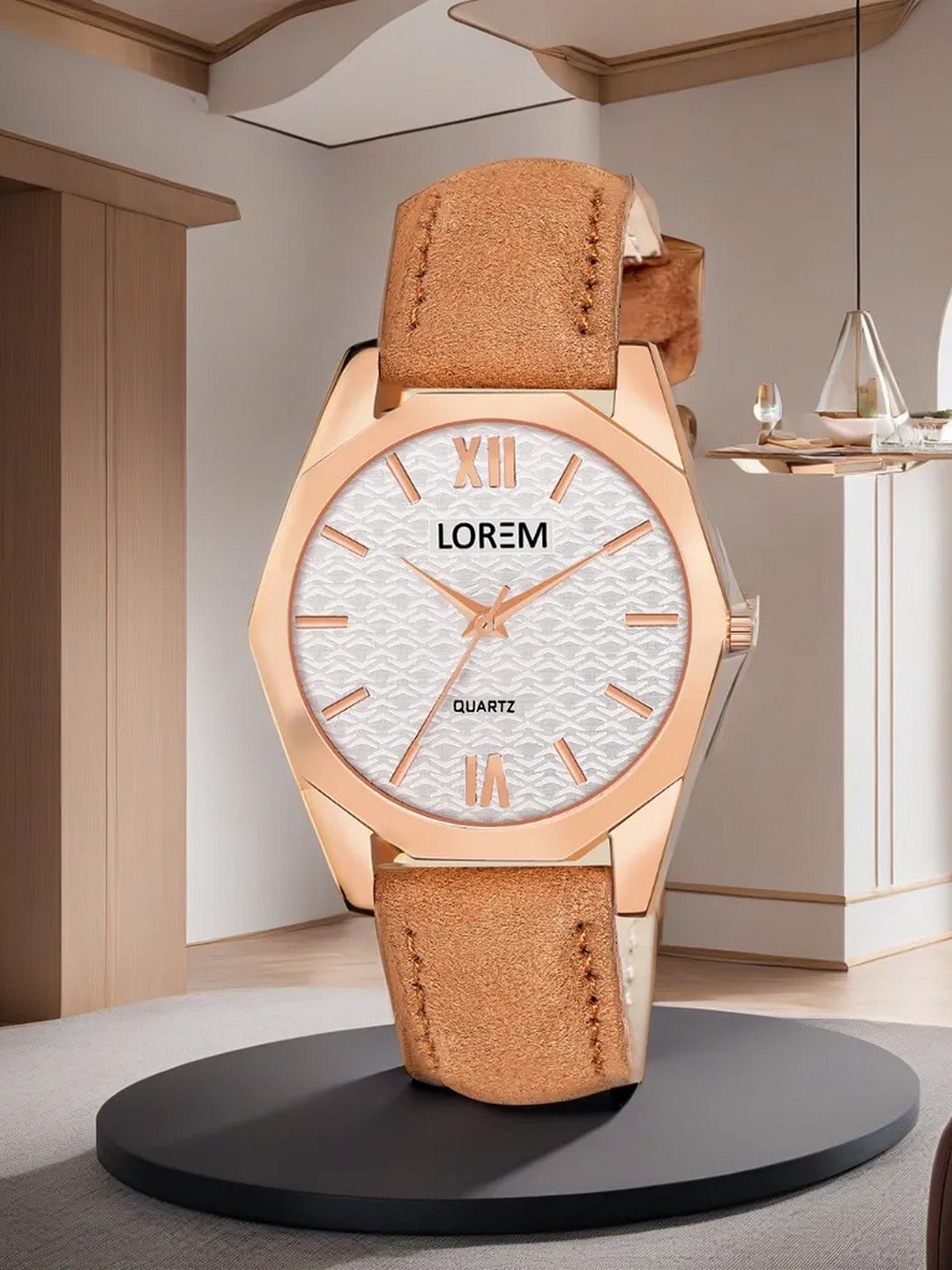 

LOREM Women Dial & Straps Analogue Watch LR331-A, Silver