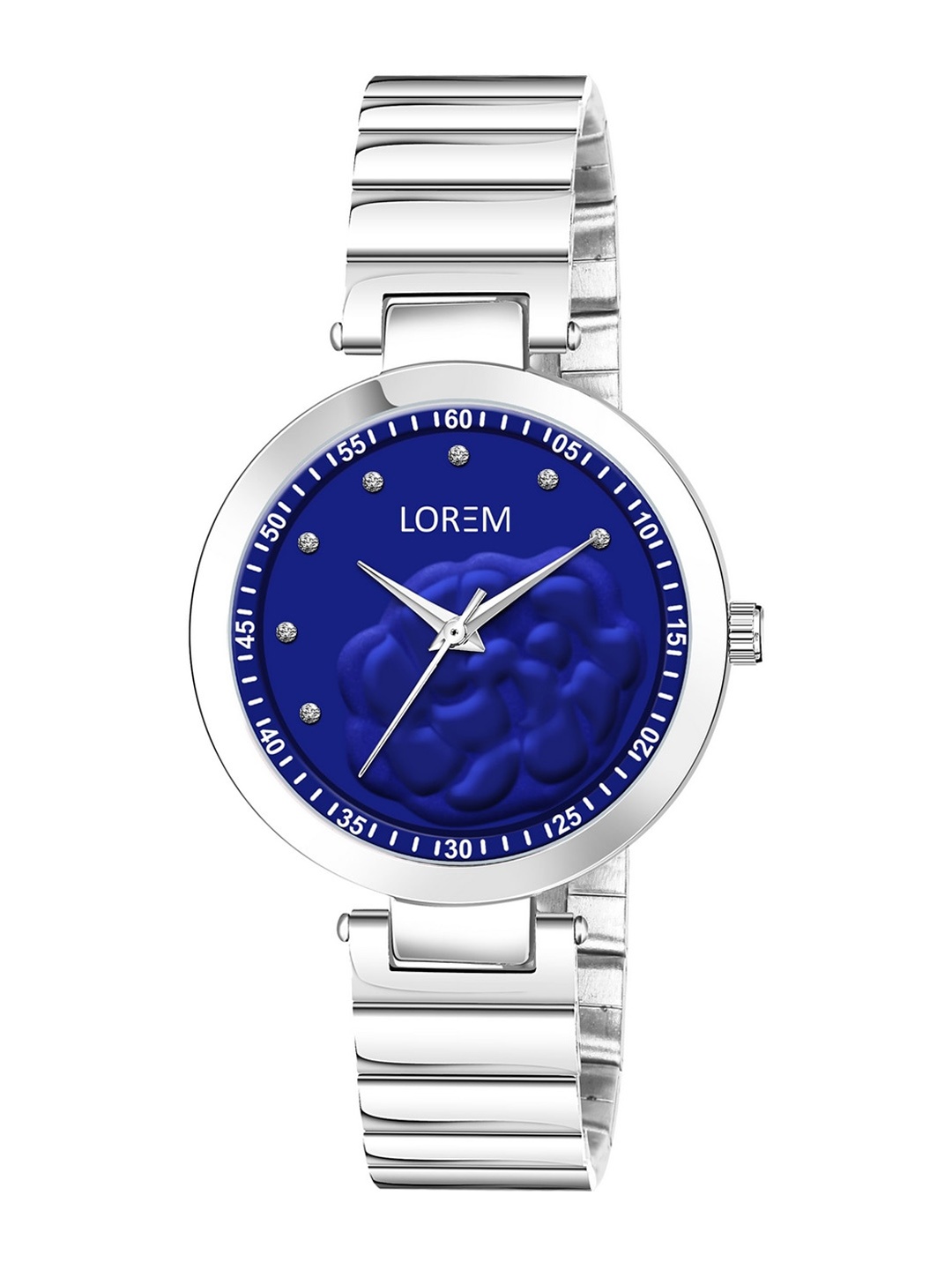 

LOREM Women Printed Dial & Bracelet Style Straps Analogue Watch LR316-A, Blue