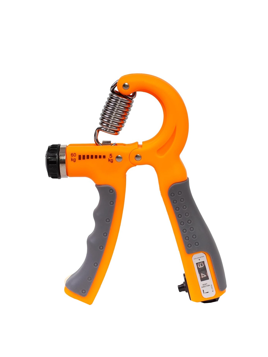 ZEVORA Orange-Coloured Adjustable Hand Grip