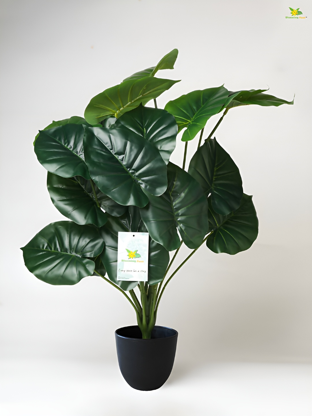 

Blooming Floret Green Philodendron Artificial Plant With Pot