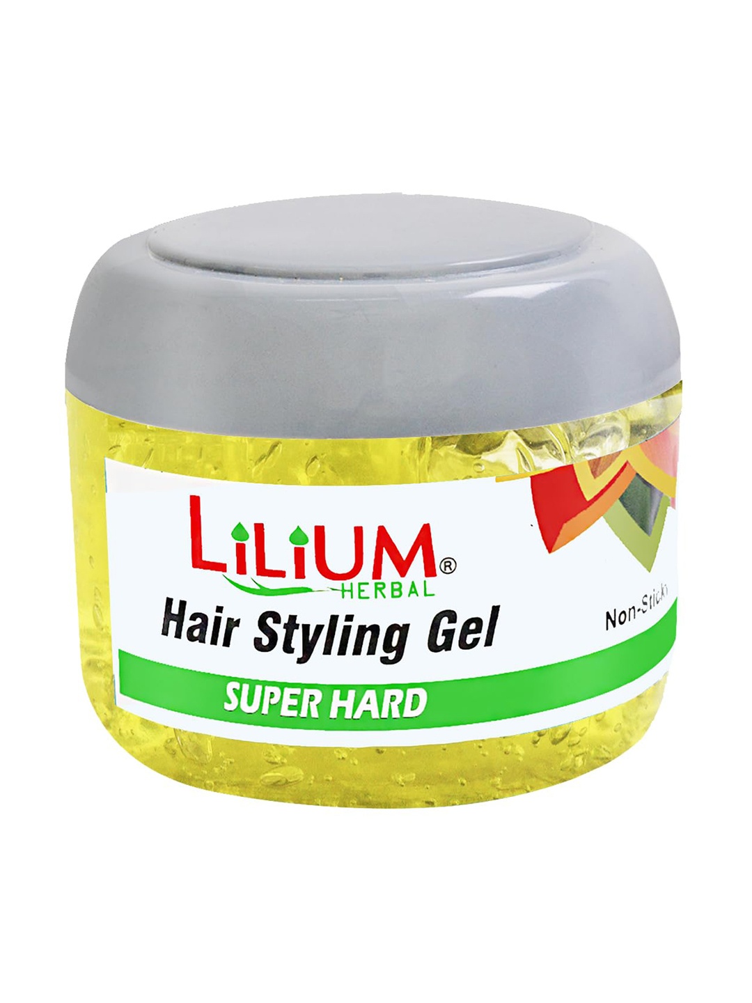 

Lilium Super Hard Non-Sticky Hair Styling Gel - 300 ml, Yellow