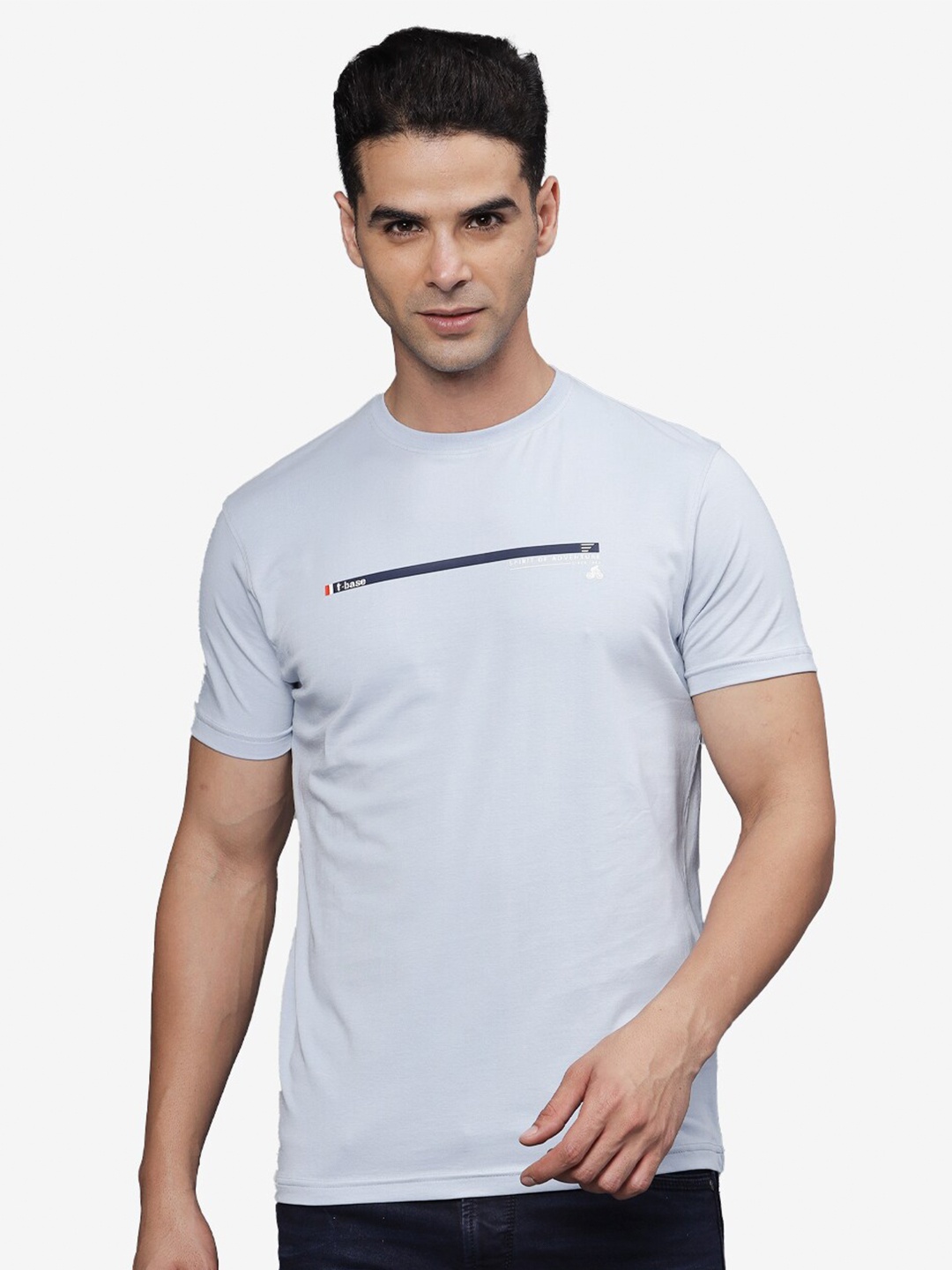 

t-base Men T-shirt, Blue