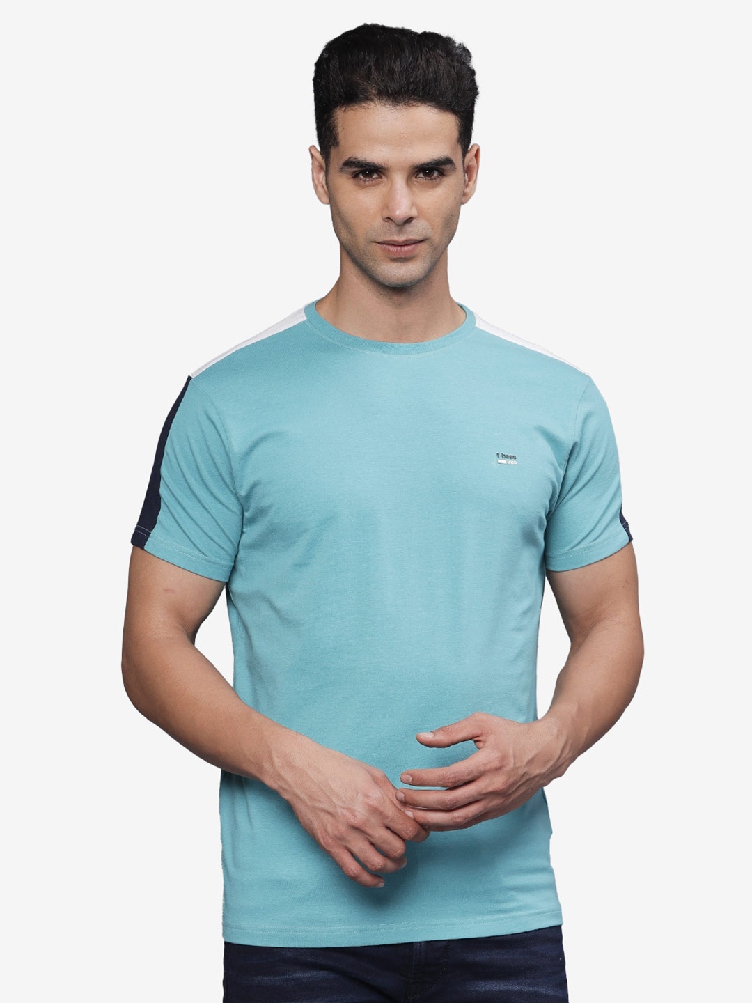 

t-base Men T-shirt, Blue