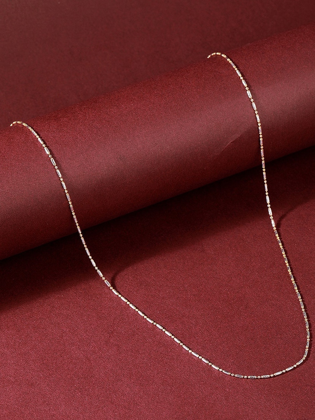 

CANDERE A KALYAN JEWELLERS COMPANY BIS Hallmark 18KT Gold Lightweight Necklace -5.06 gm