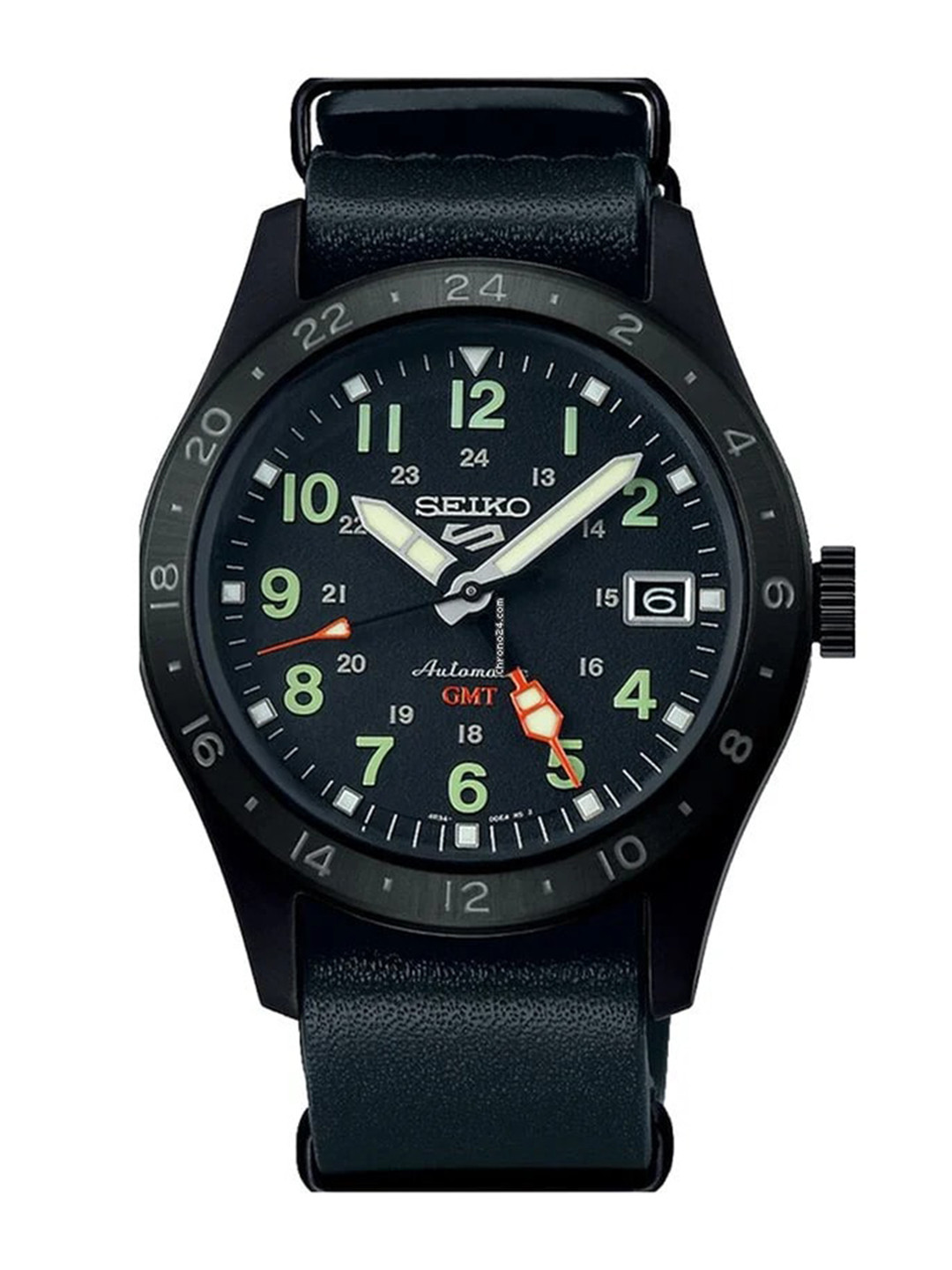 

SEIKO Men Dial & Stainless Steel Straps Analogue Automatic Motion Powered Watch SSK025K1, Black