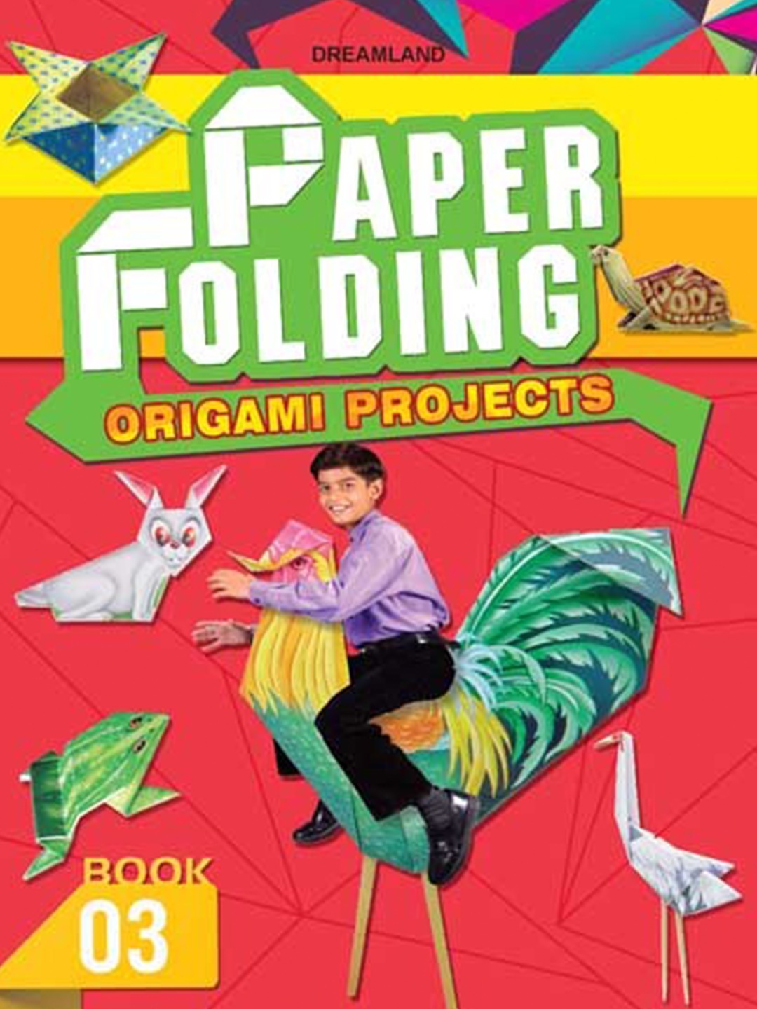 

Dreamland Paper Folding Part 3 Craft Work Toy Learning and Development Toys, Red